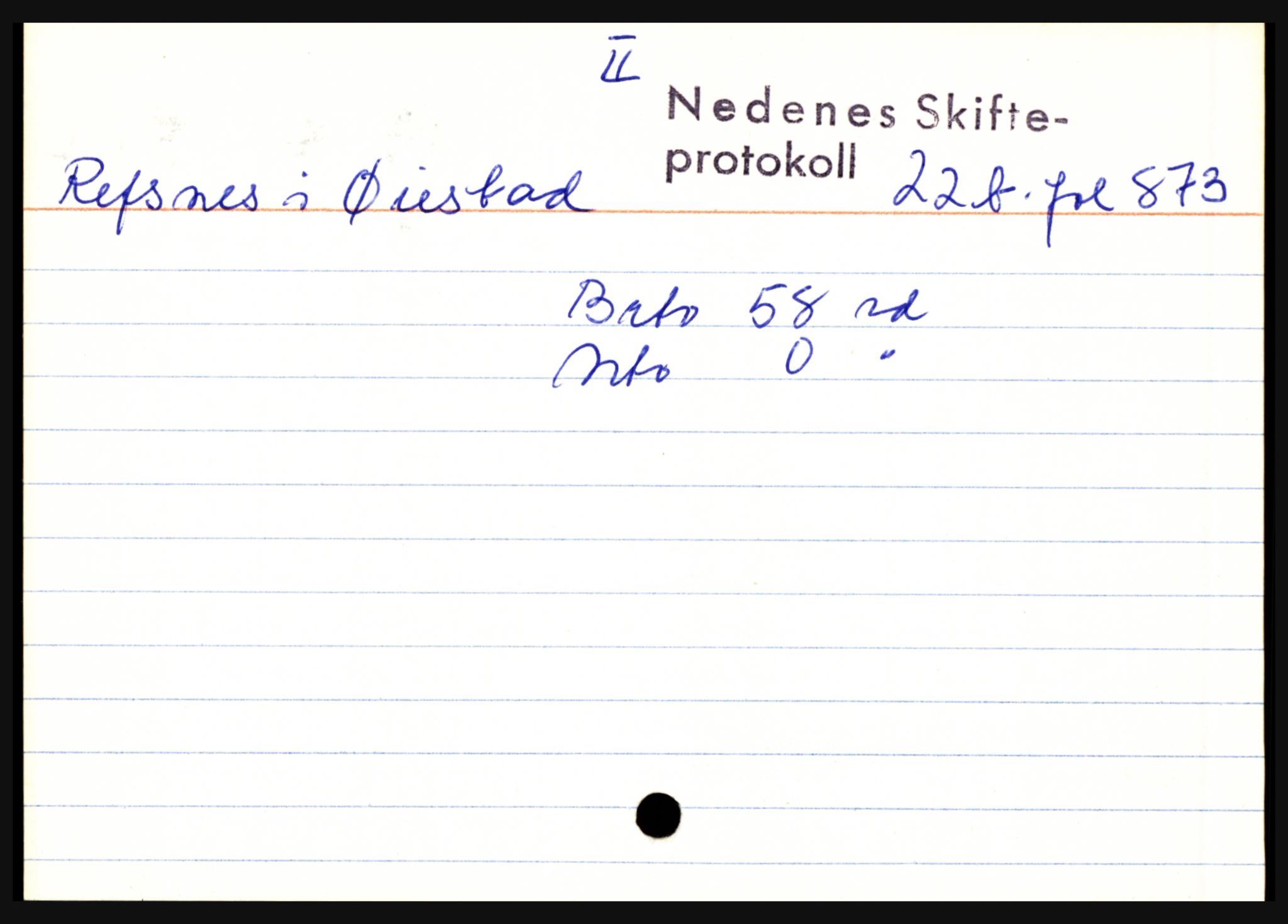 Nedenes sorenskriveri før 1824, AV/SAK-1221-0007/H, p. 24539