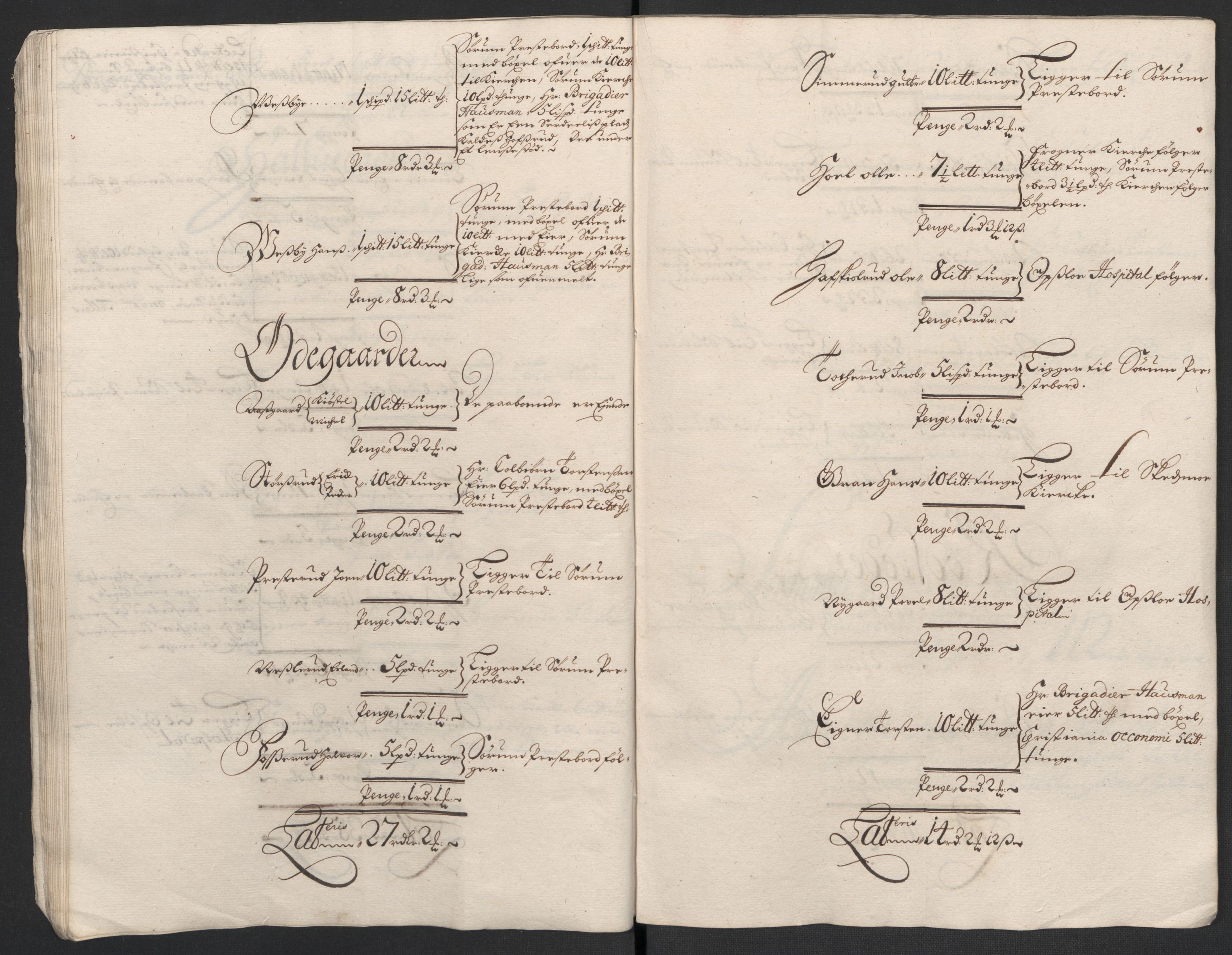 Rentekammeret inntil 1814, Reviderte regnskaper, Fogderegnskap, AV/RA-EA-4092/R11/L0584: Fogderegnskap Nedre Romerike, 1701, p. 90