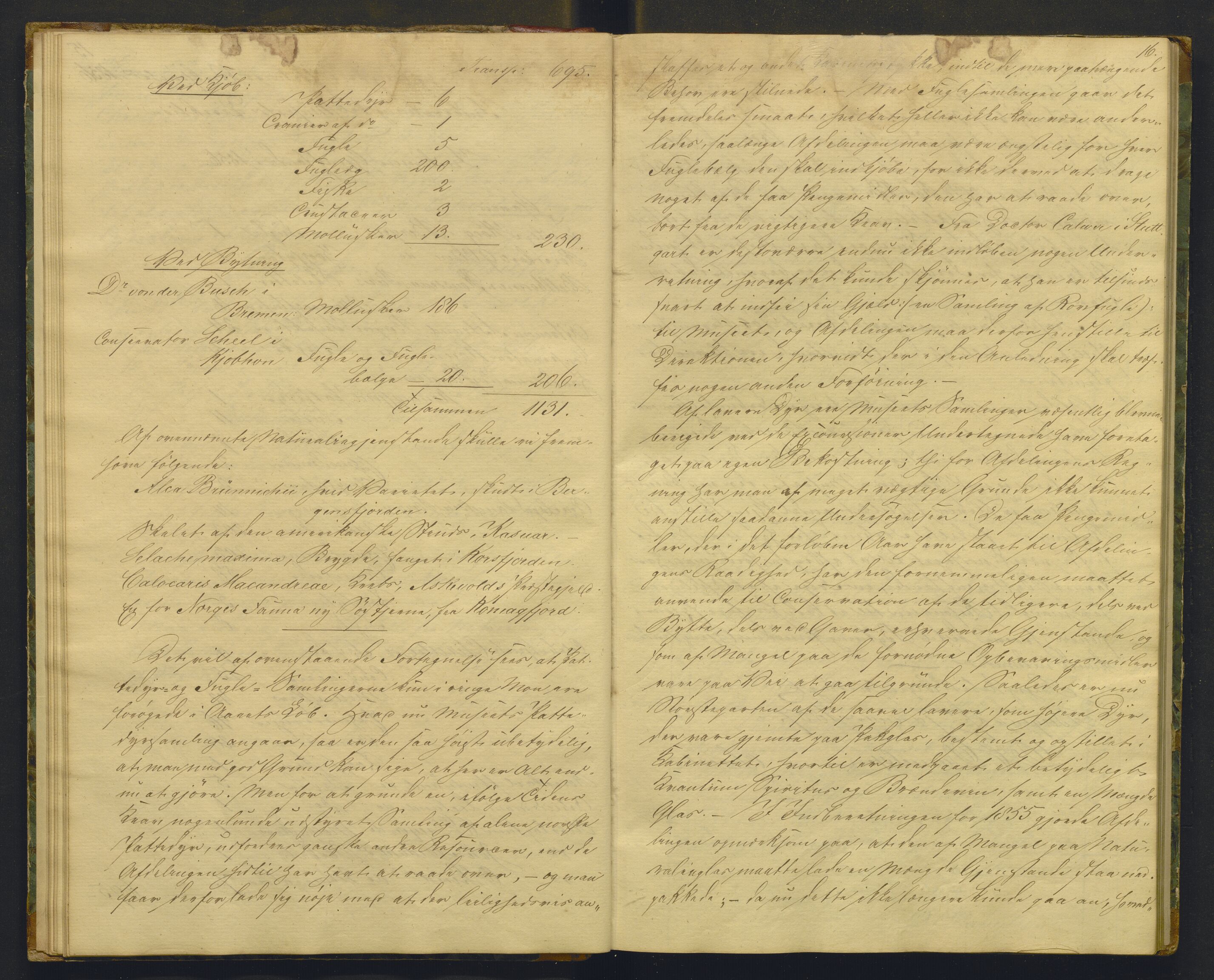 Bergens Museum, AV/SAB-A-17301/08/A/L0001: Forhandlingsprotokoll , 1852-1900, p. 15b-16a
