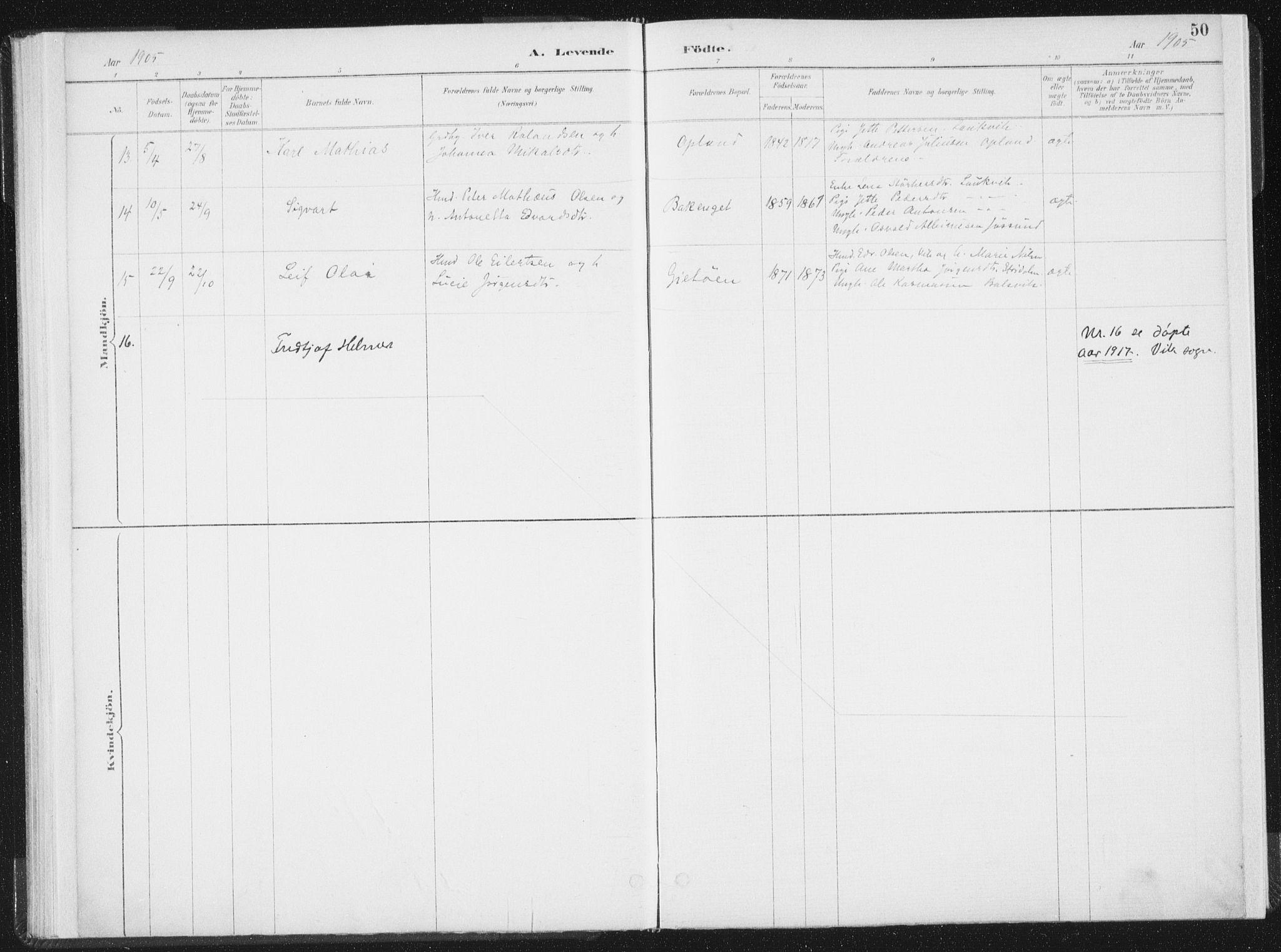 Ministerialprotokoller, klokkerbøker og fødselsregistre - Nord-Trøndelag, AV/SAT-A-1458/771/L0597: Parish register (official) no. 771A04, 1885-1910, p. 50