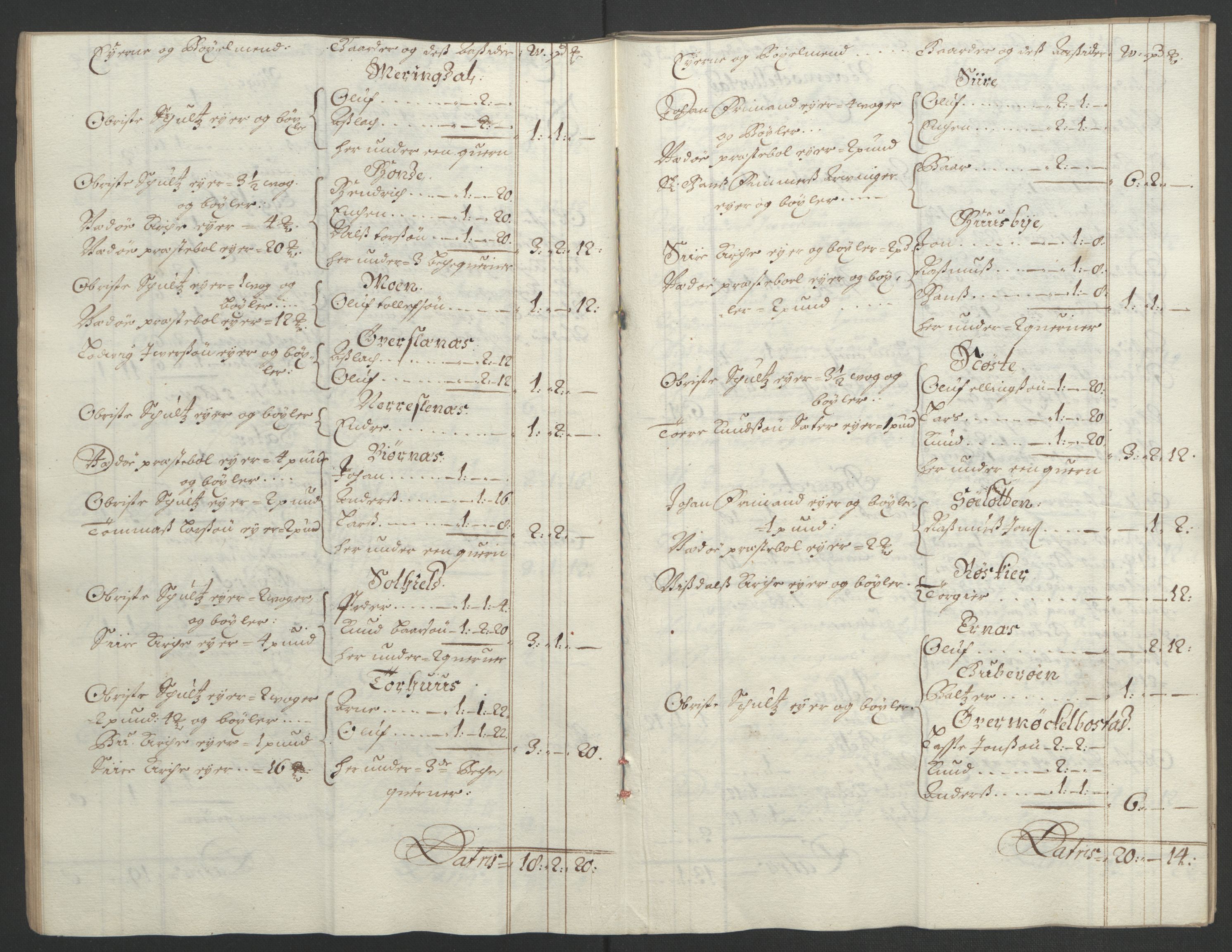 Rentekammeret inntil 1814, Reviderte regnskaper, Fogderegnskap, RA/EA-4092/R55/L3650: Fogderegnskap Romsdal, 1692, p. 27