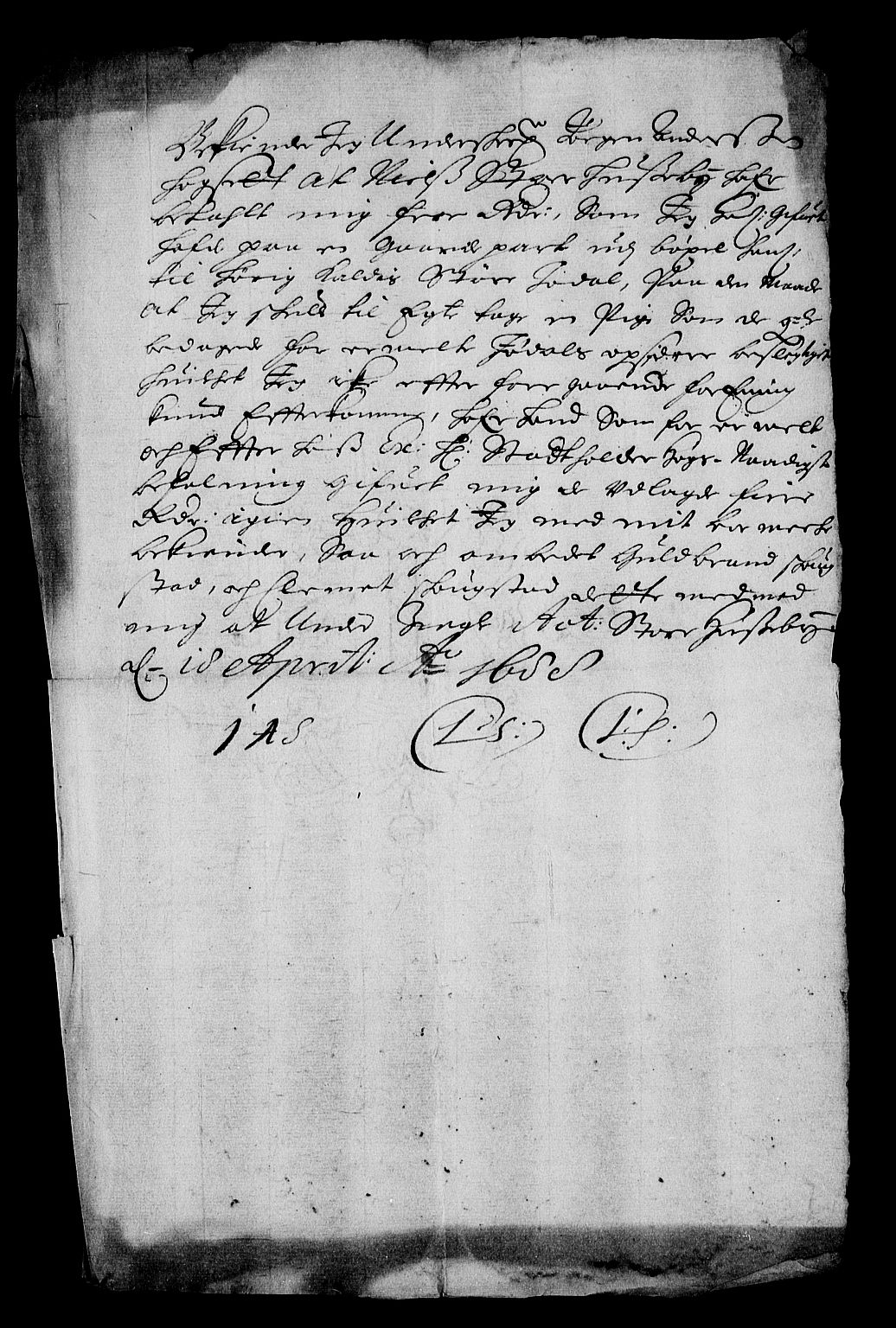 Stattholderembetet 1572-1771, RA/EA-2870/Af/L0002: Avskrifter av vedlegg til originale supplikker, nummerert i samsvar med supplikkbøkene, 1687-1689, p. 121