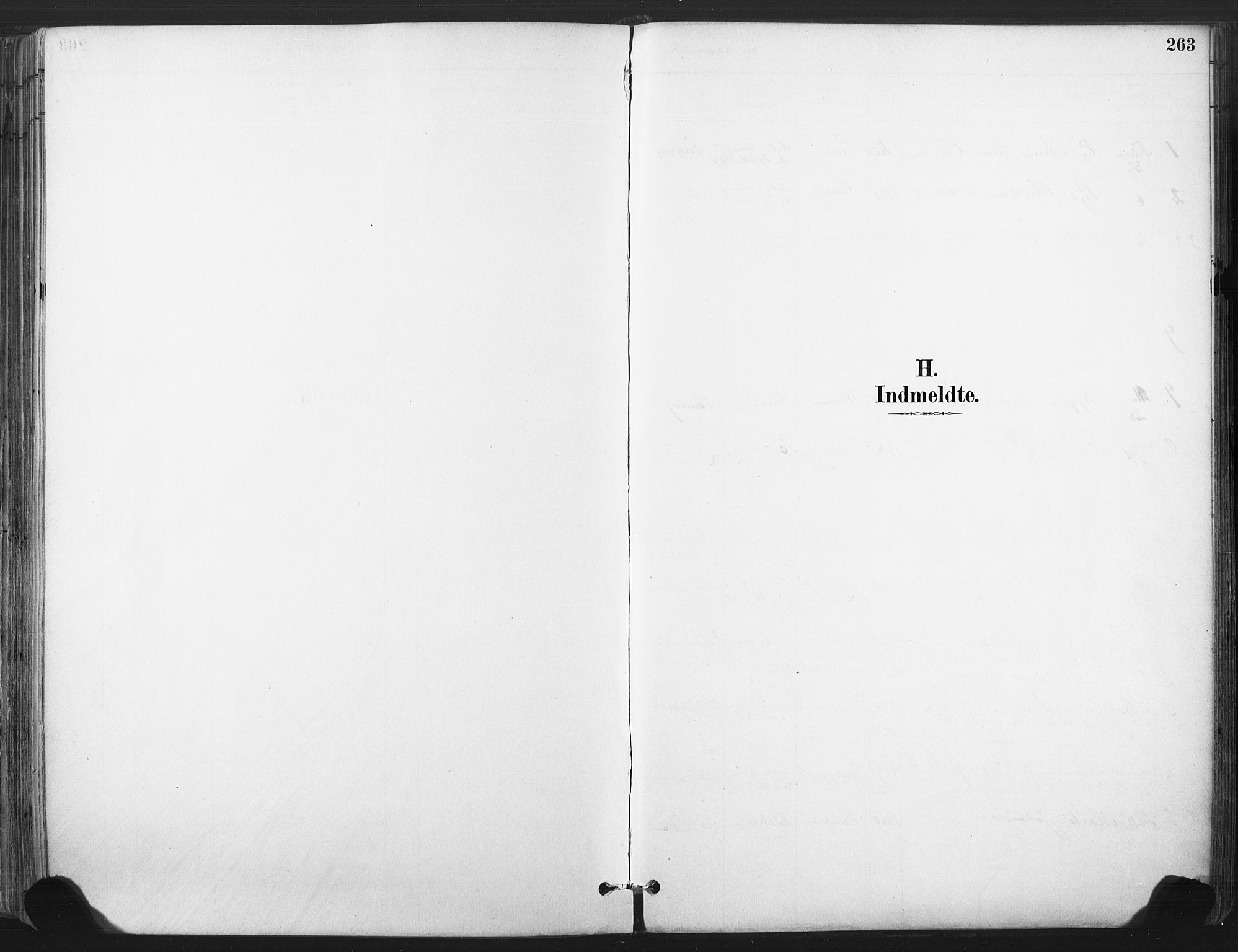 Larvik kirkebøker, SAKO/A-352/F/Fa/L0010: Parish register (official) no. I 10, 1884-1910, p. 263