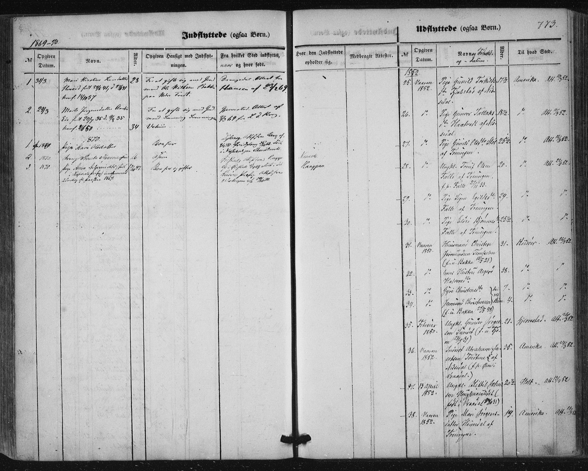 Nissedal kirkebøker, AV/SAKO-A-288/F/Fa/L0003: Parish register (official) no. I 3, 1846-1870, p. 772-773