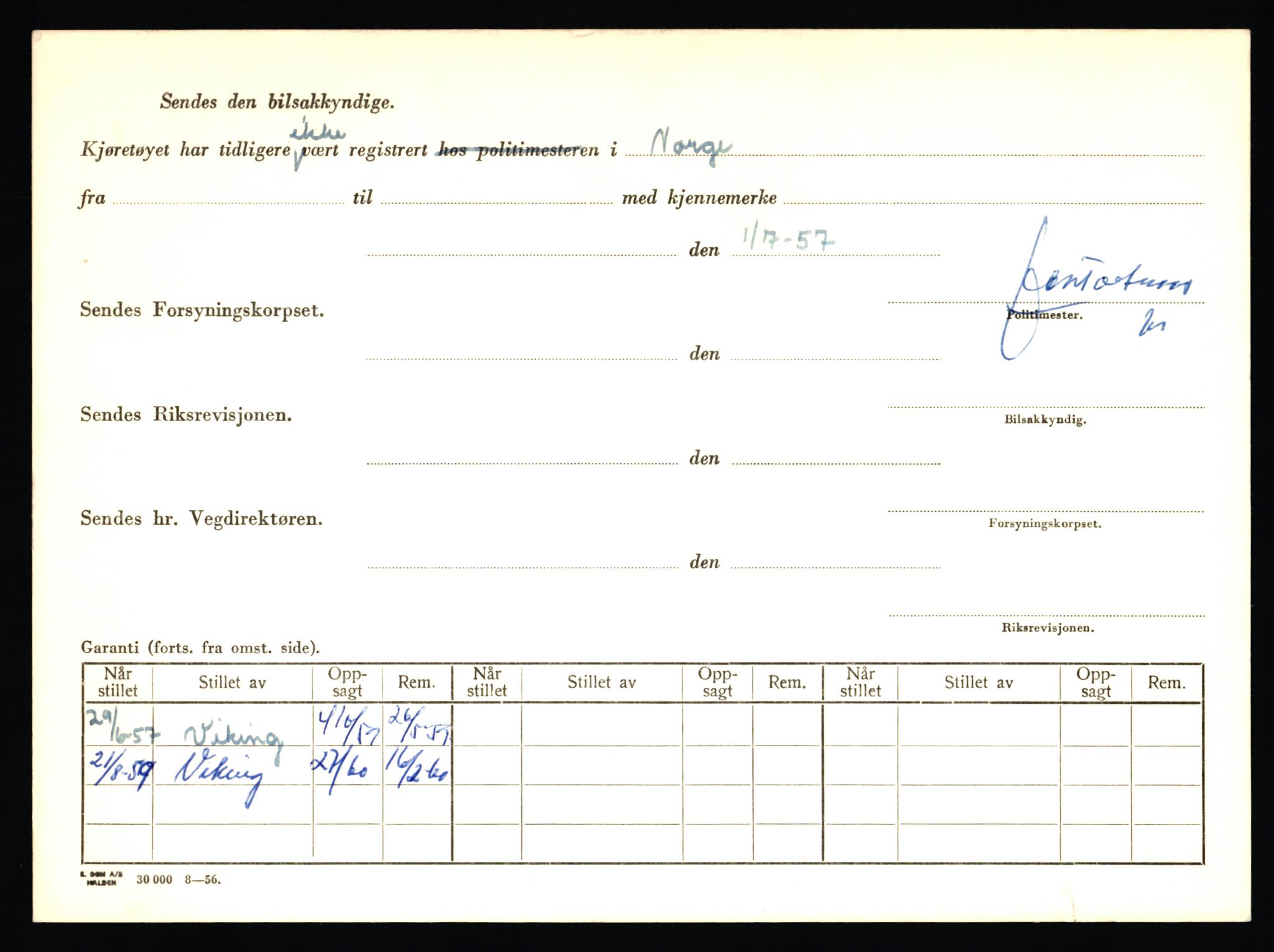 Stavanger trafikkstasjon, AV/SAST-A-101942/0/F/L0013: L-4700 - L-5079, 1930-1971, p. 174