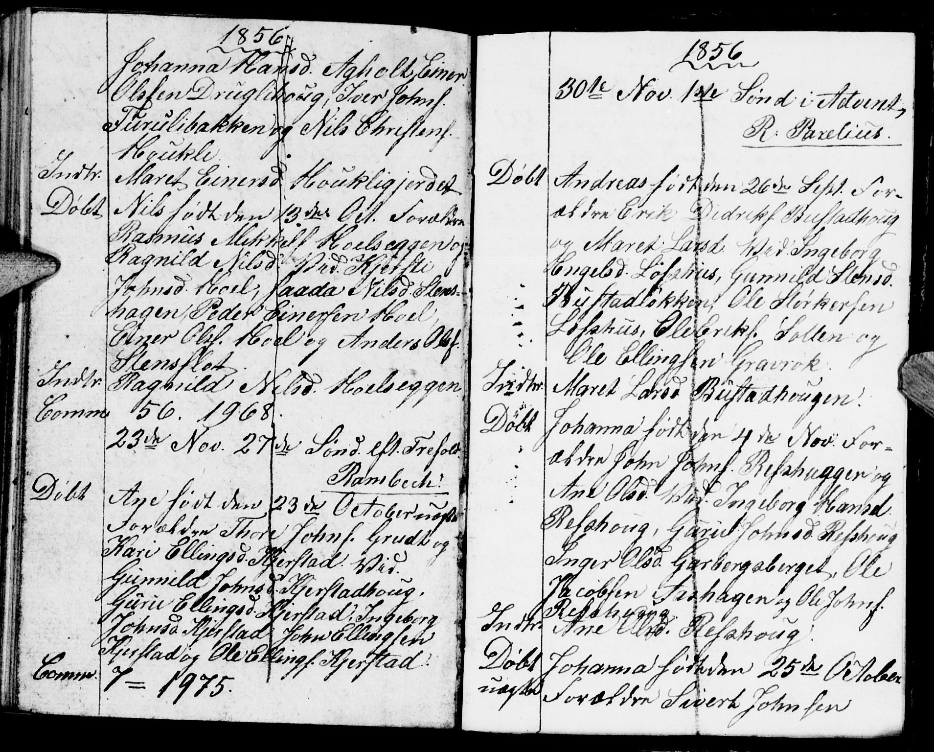 Meldal sokneprestkontor, AV/SAT-A-1123/1/I/I1/I1f/L0008: Parish register draft no. 672I1F, 1827-1866