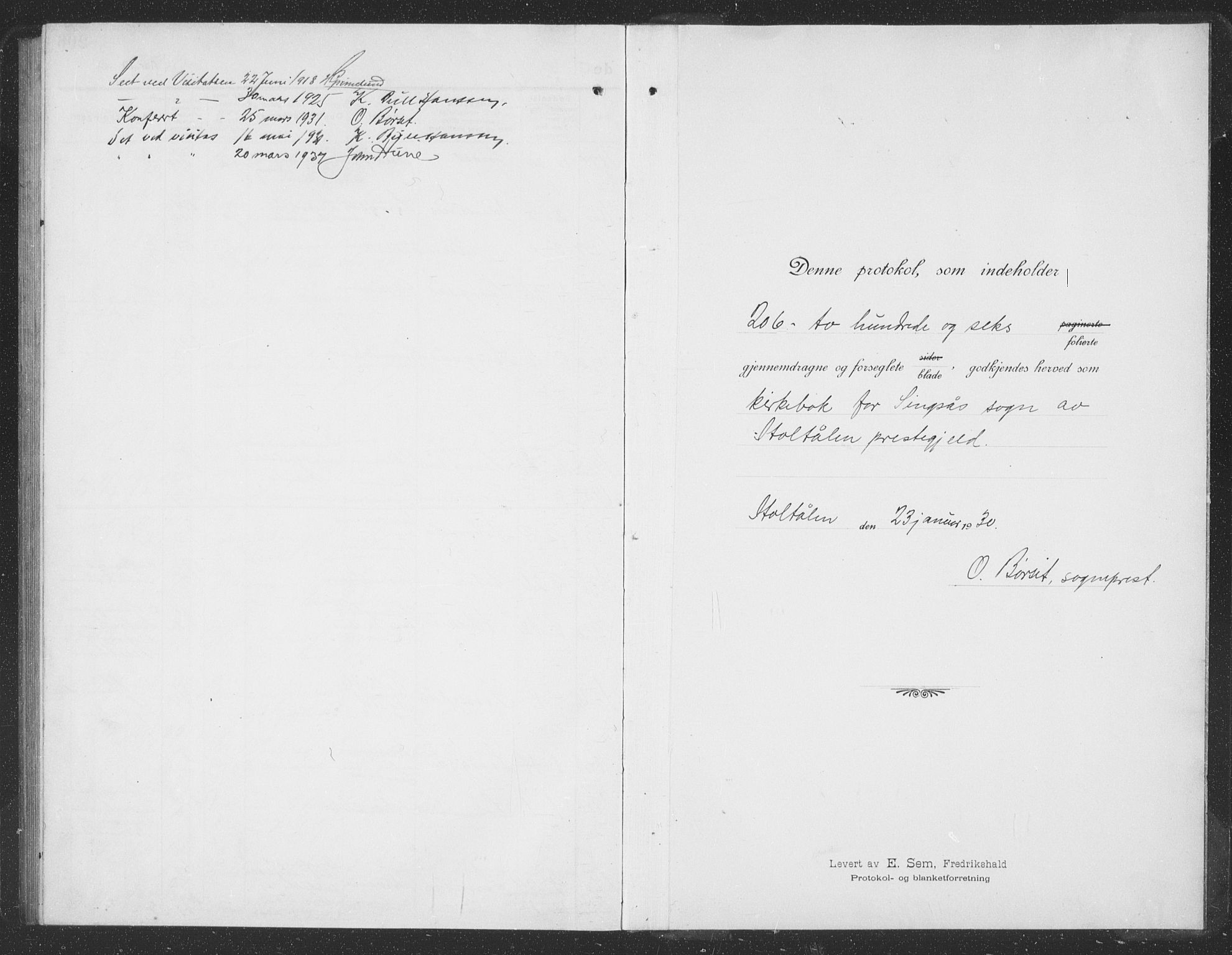 Ministerialprotokoller, klokkerbøker og fødselsregistre - Sør-Trøndelag, AV/SAT-A-1456/688/L1030: Parish register (copy) no. 688C05, 1916-1939