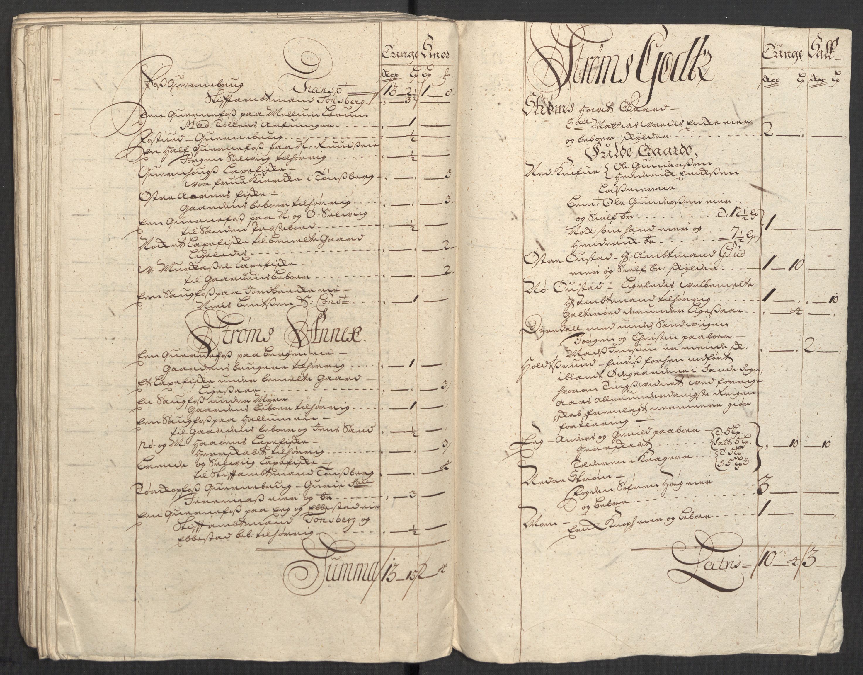 Rentekammeret inntil 1814, Reviderte regnskaper, Fogderegnskap, AV/RA-EA-4092/R32/L1876: Fogderegnskap Jarlsberg grevskap, 1711, p. 122