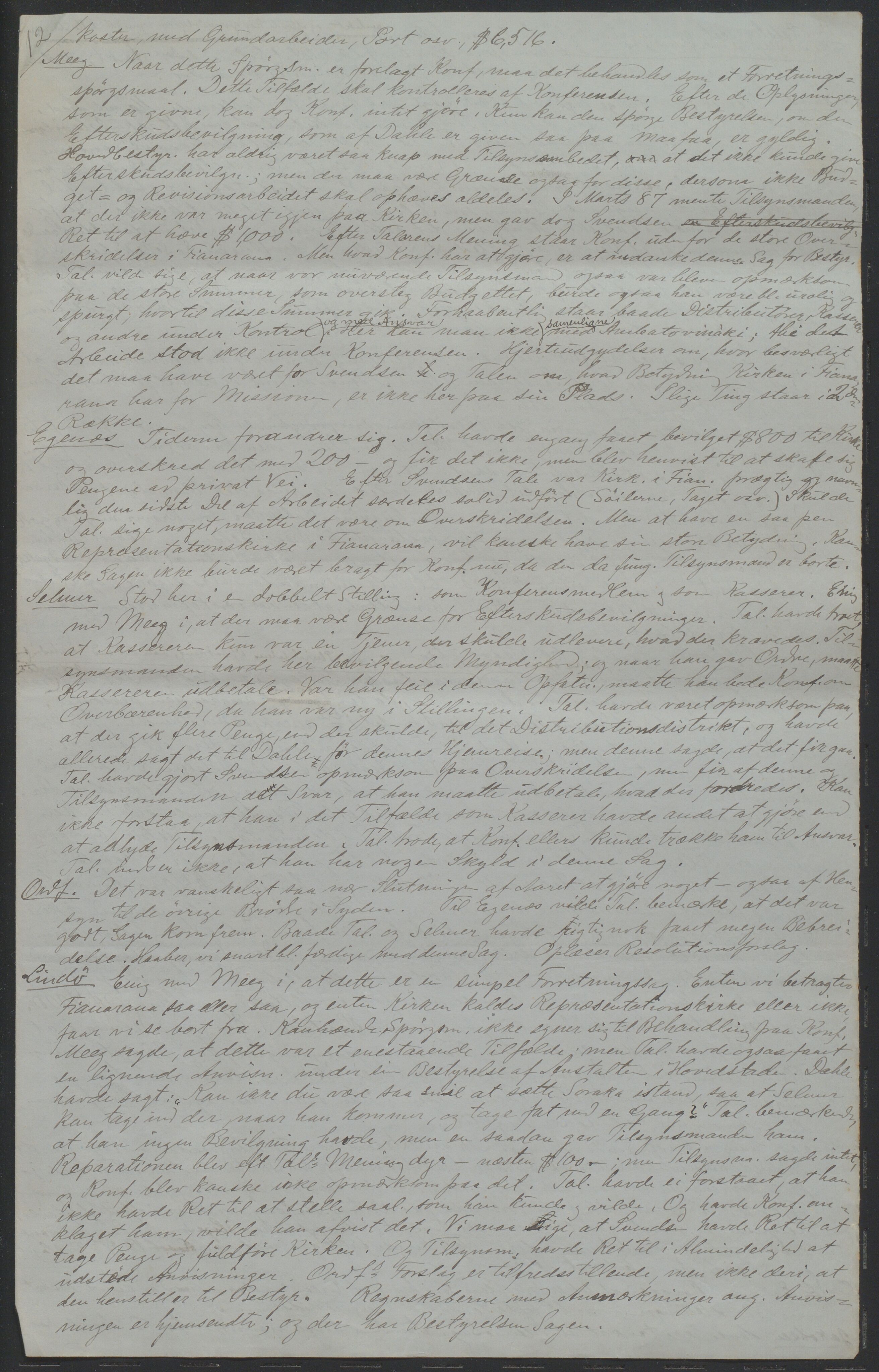 Det Norske Misjonsselskap - hovedadministrasjonen, VID/MA-A-1045/D/Da/Daa/L0037/0006: Konferansereferat og årsberetninger / Konferansereferat fra Madagaskar Innland., 1888