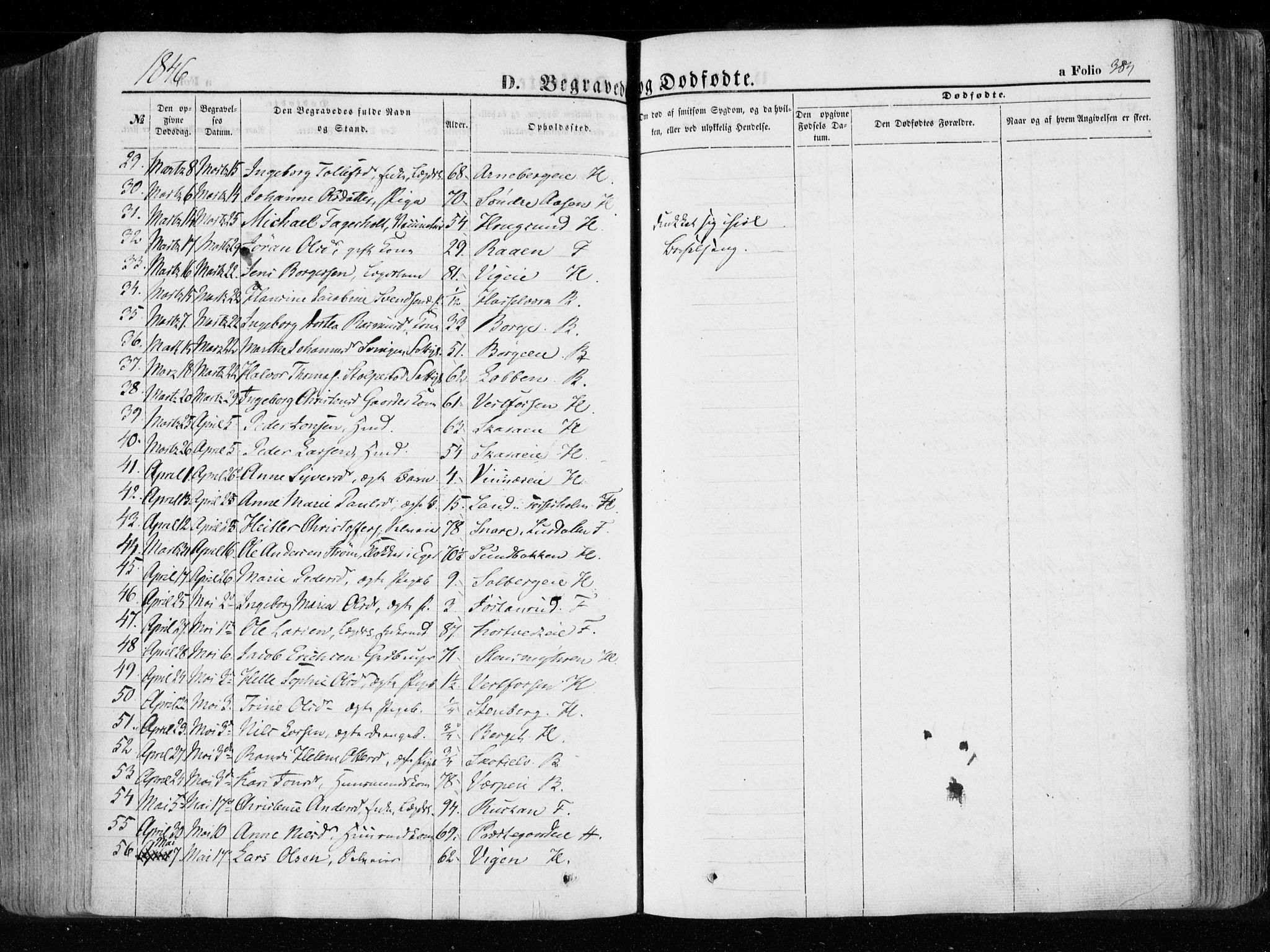Eiker kirkebøker, SAKO/A-4/F/Fa/L0014: Parish register (official) no. I 14, 1846-1854, p. 384