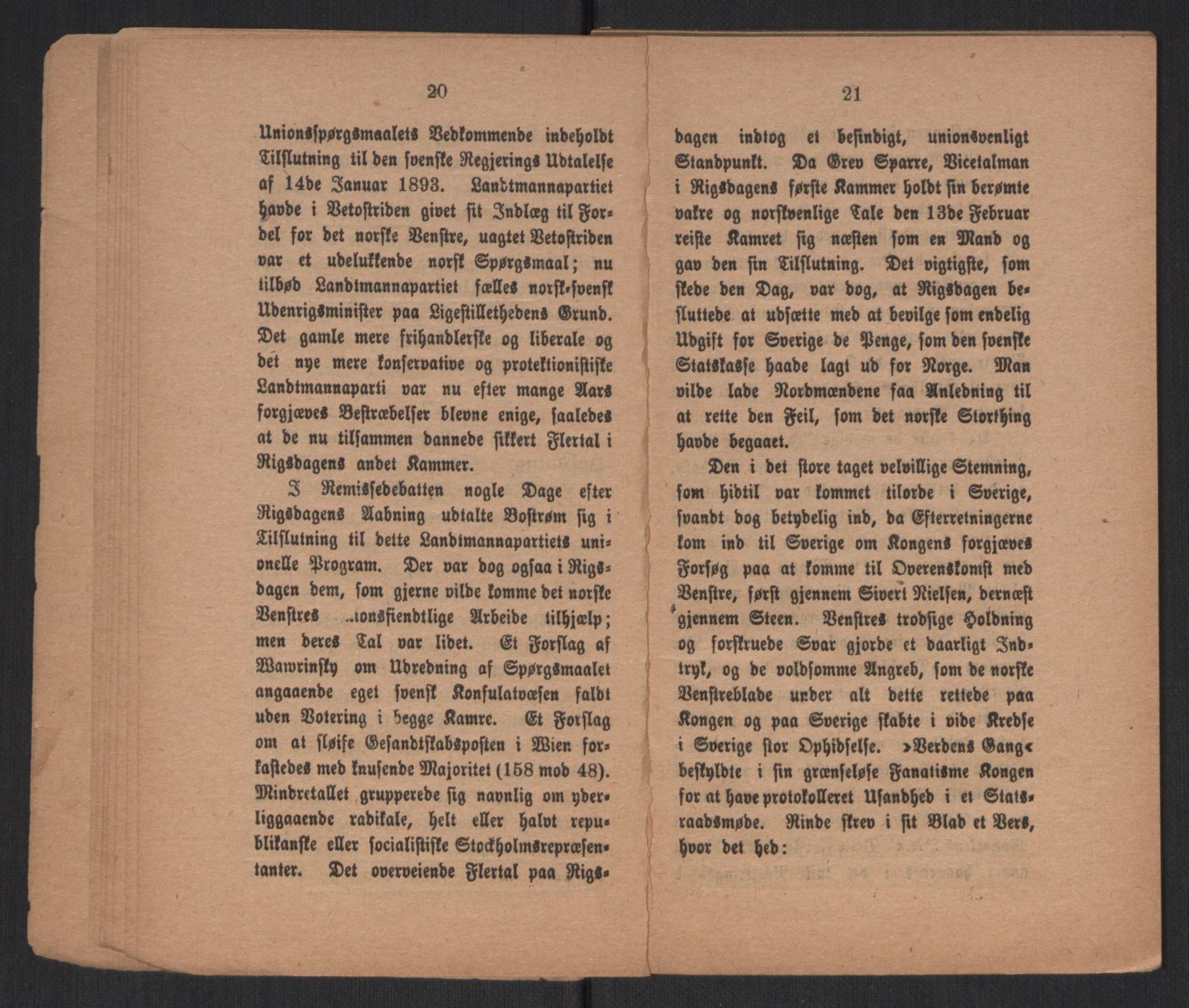 Venstres Hovedorganisasjon, AV/RA-PA-0876/X/L0001: De eldste skrifter, 1860-1936, p. 660