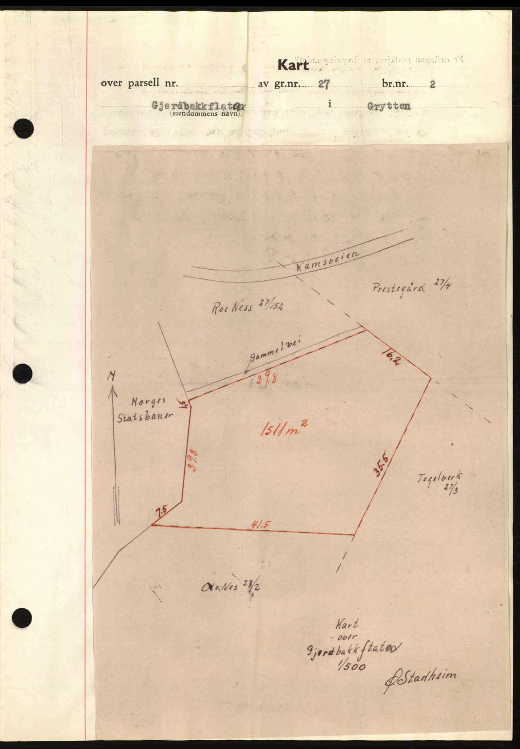 Romsdal sorenskriveri, AV/SAT-A-4149/1/2/2C: Mortgage book no. A11, 1941-1942, Diary no: : 2075/1941