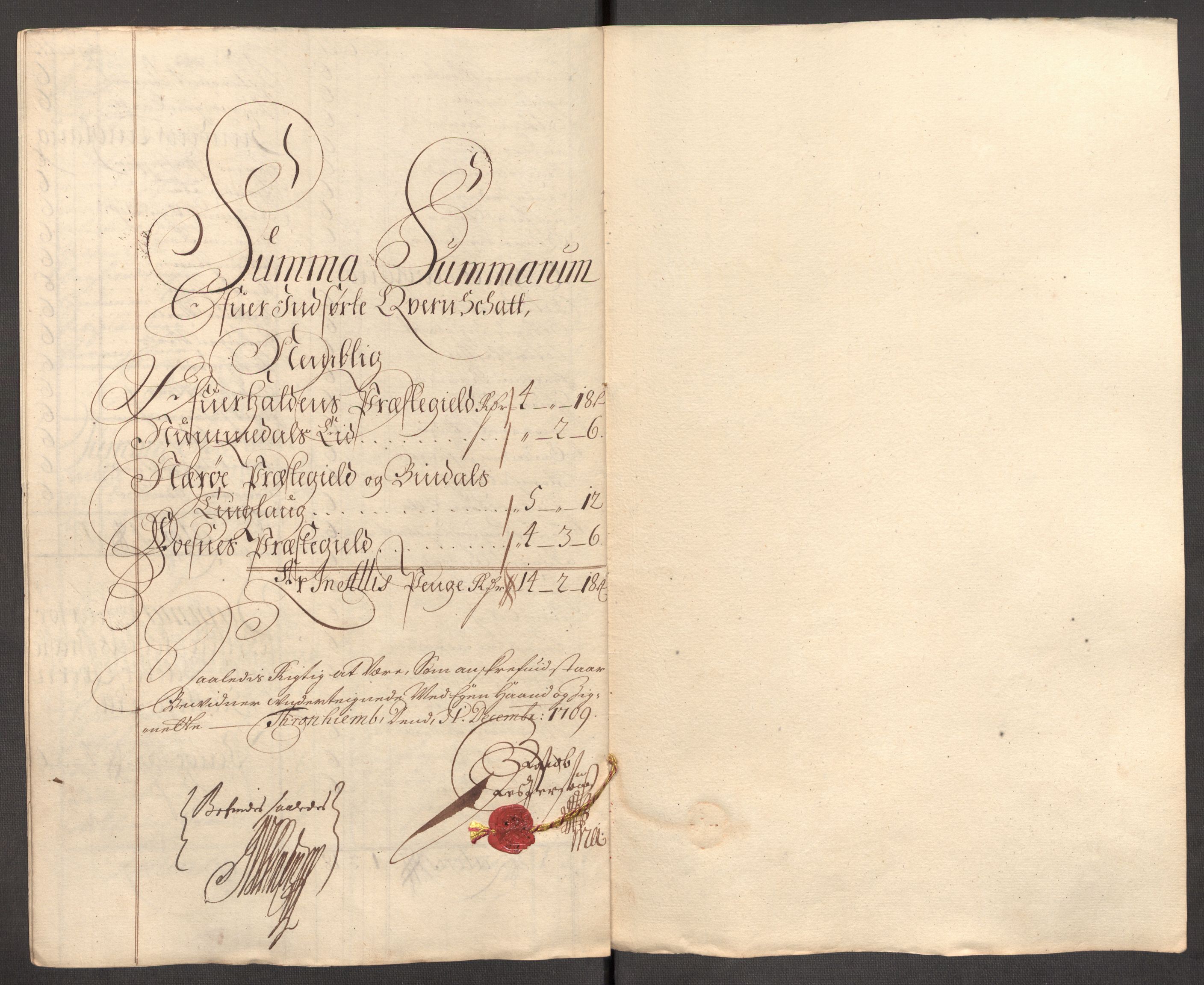 Rentekammeret inntil 1814, Reviderte regnskaper, Fogderegnskap, RA/EA-4092/R64/L4431: Fogderegnskap Namdal, 1709-1710, p. 117