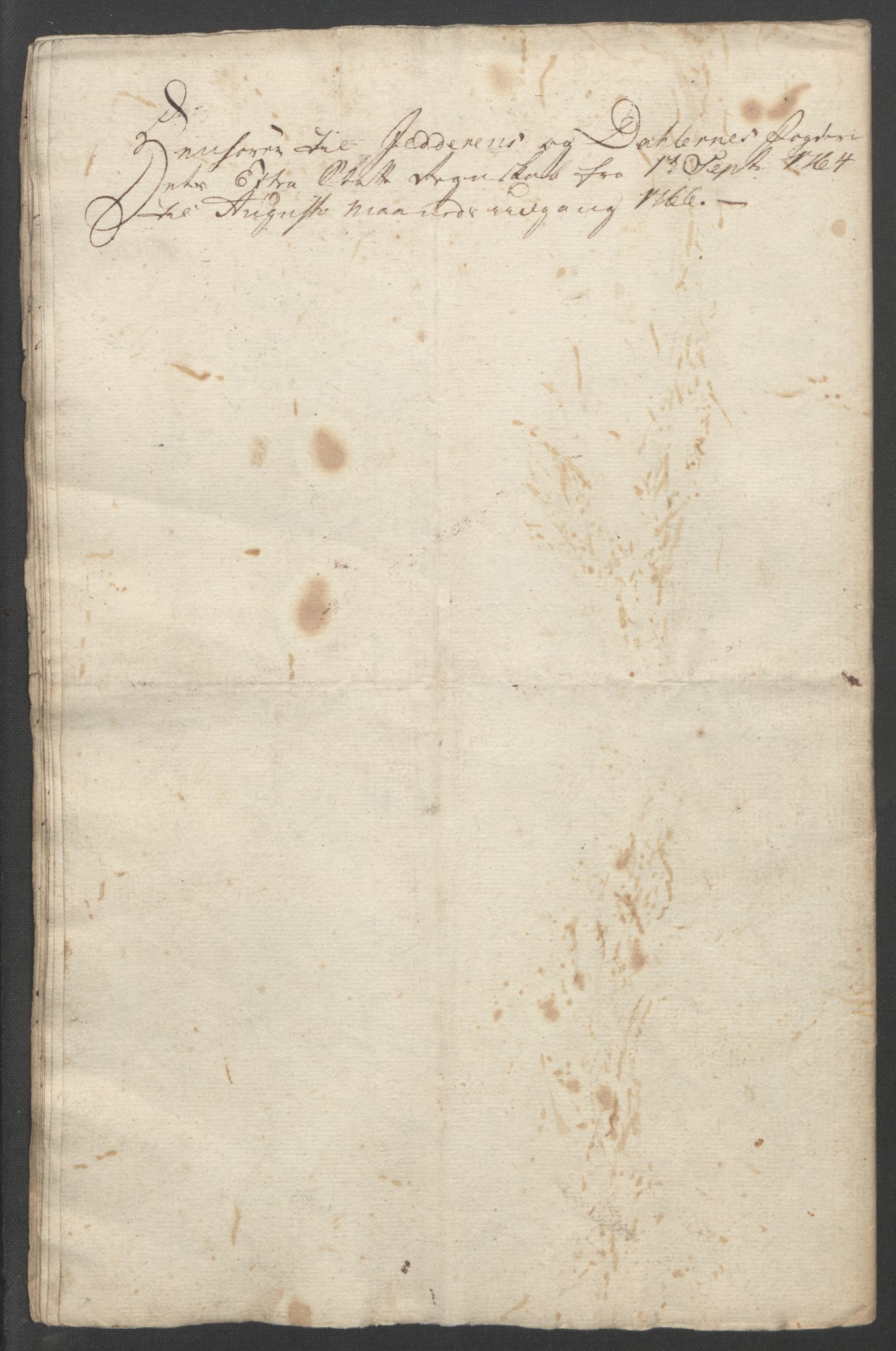 Rentekammeret inntil 1814, Reviderte regnskaper, Fogderegnskap, RA/EA-4092/R46/L2836: Ekstraskatten Jæren og Dalane, 1764-1766, p. 171