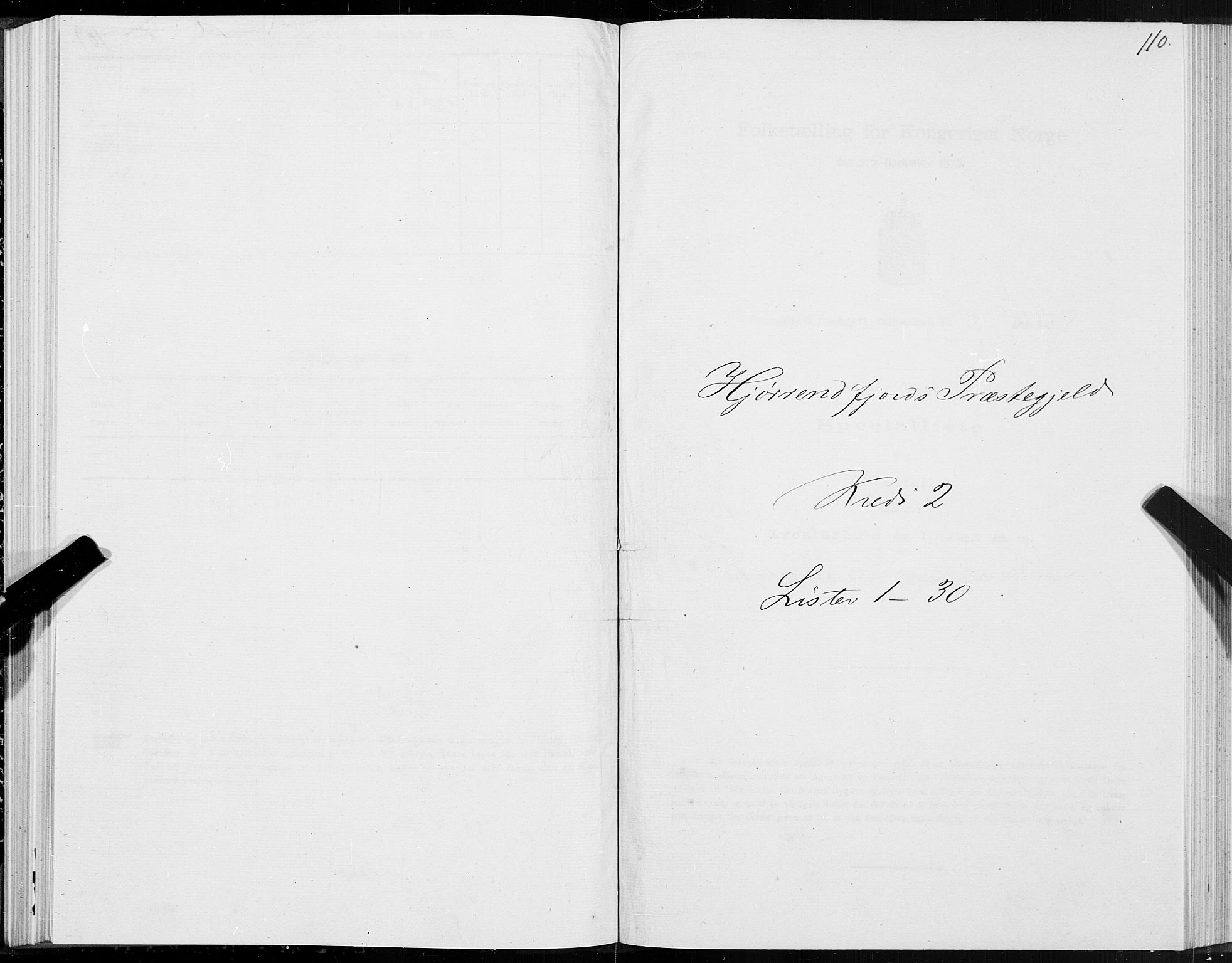 SAT, 1875 census for 1522P Hjørundfjord, 1875, p. 1110