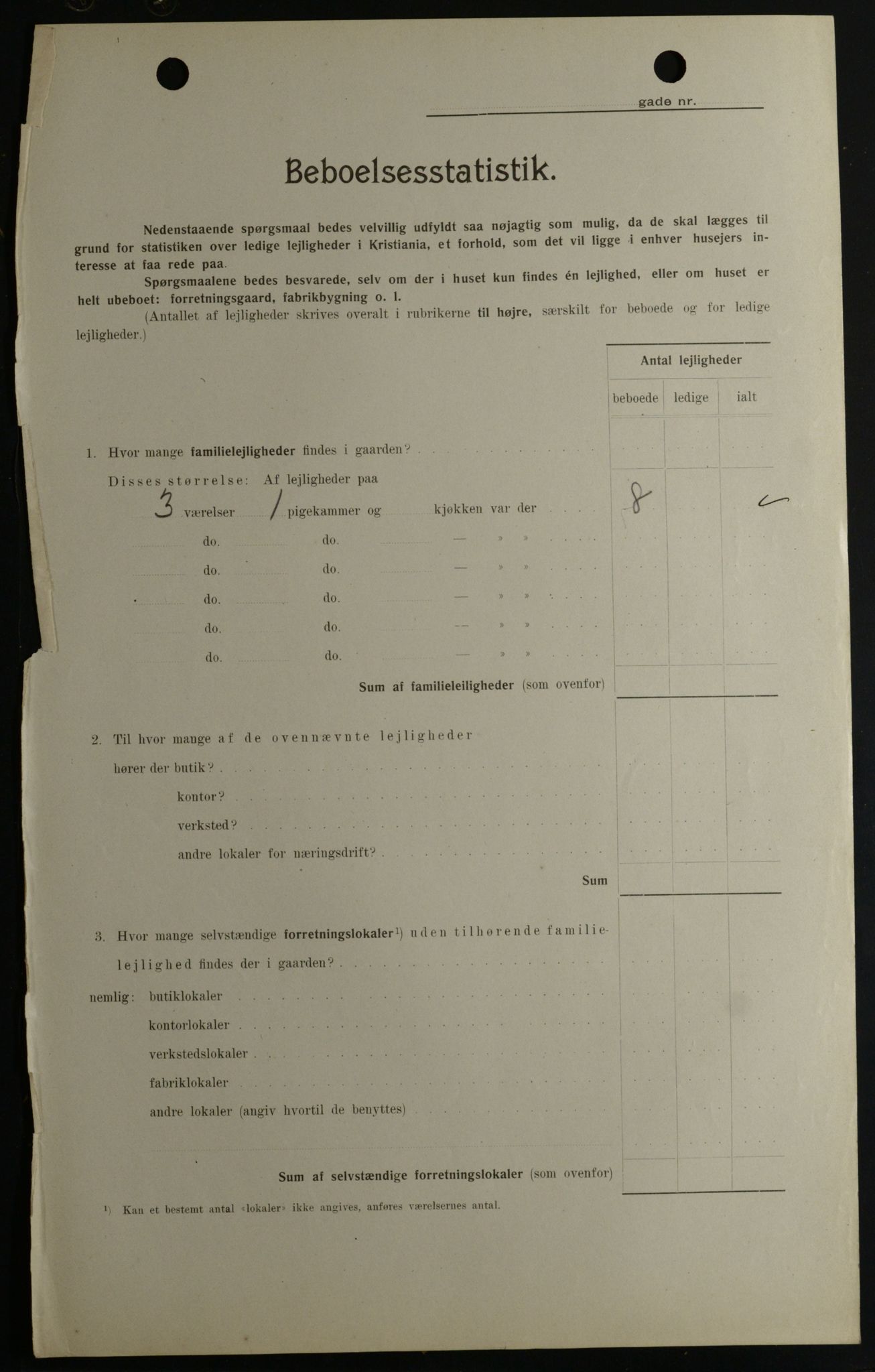 OBA, Municipal Census 1908 for Kristiania, 1908, p. 117697