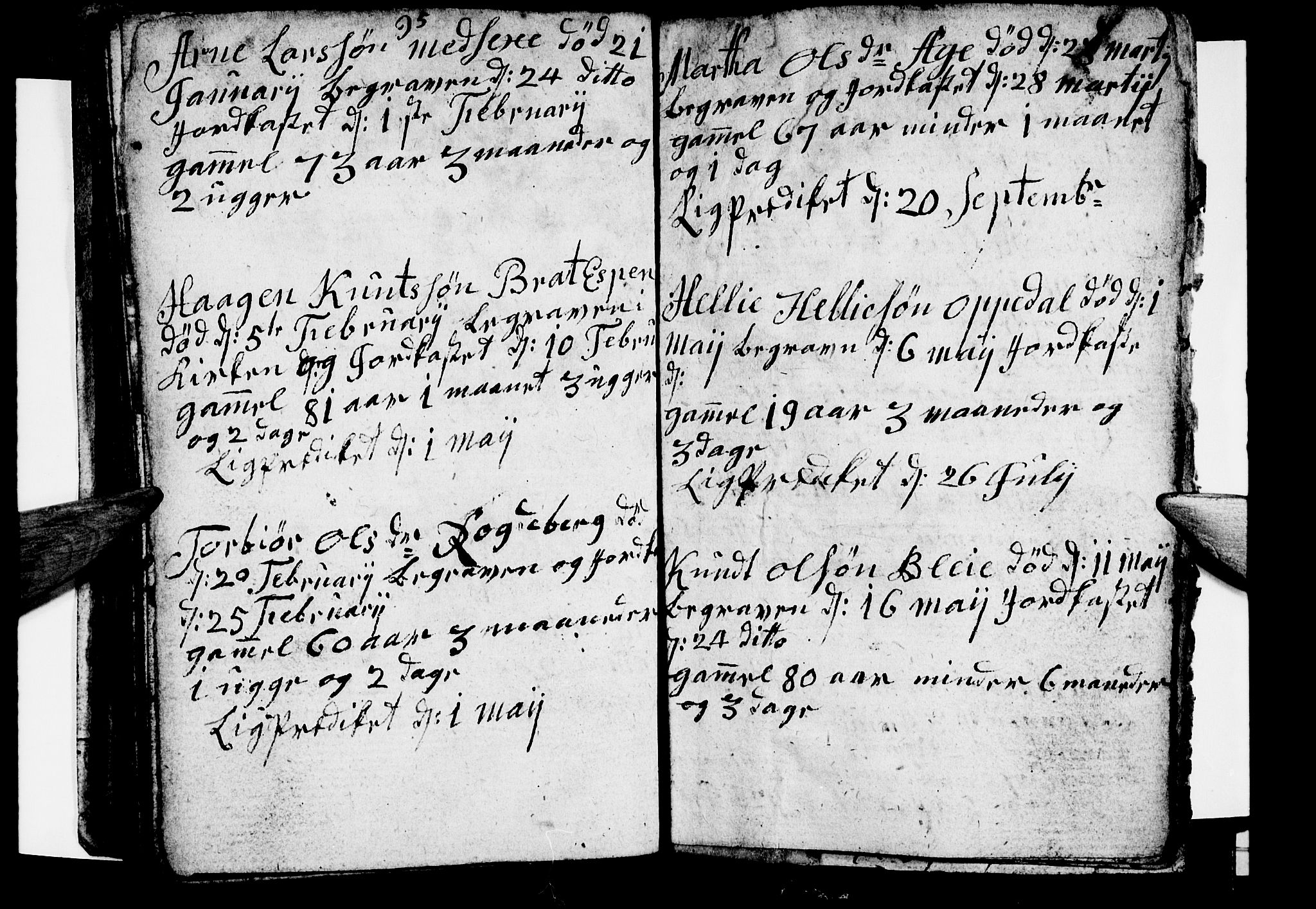 Ullensvang sokneprestembete, AV/SAB-A-78701/H/Hab: Parish register (copy) no. B 7, 1792-1797