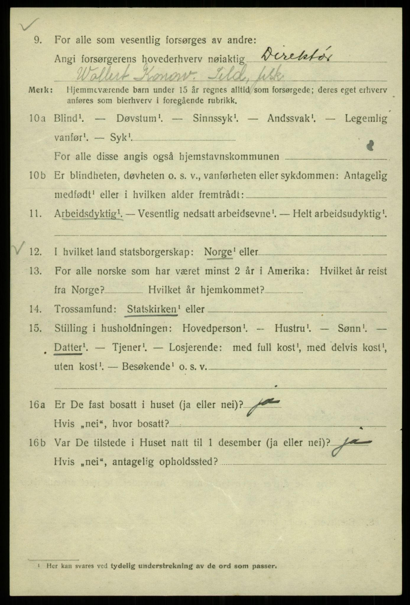 SAB, 1920 census for Bergen, 1920, p. 73493