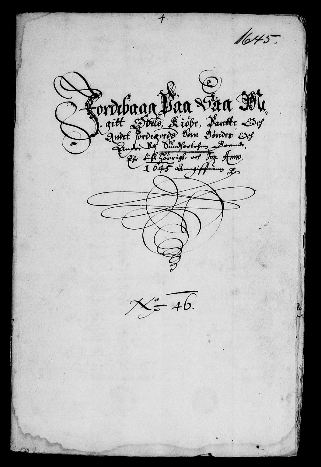 Rentekammeret inntil 1814, Reviderte regnskaper, Lensregnskaper, AV/RA-EA-5023/R/Rb/Rbt/L0101: Bergenhus len, 1645-1646