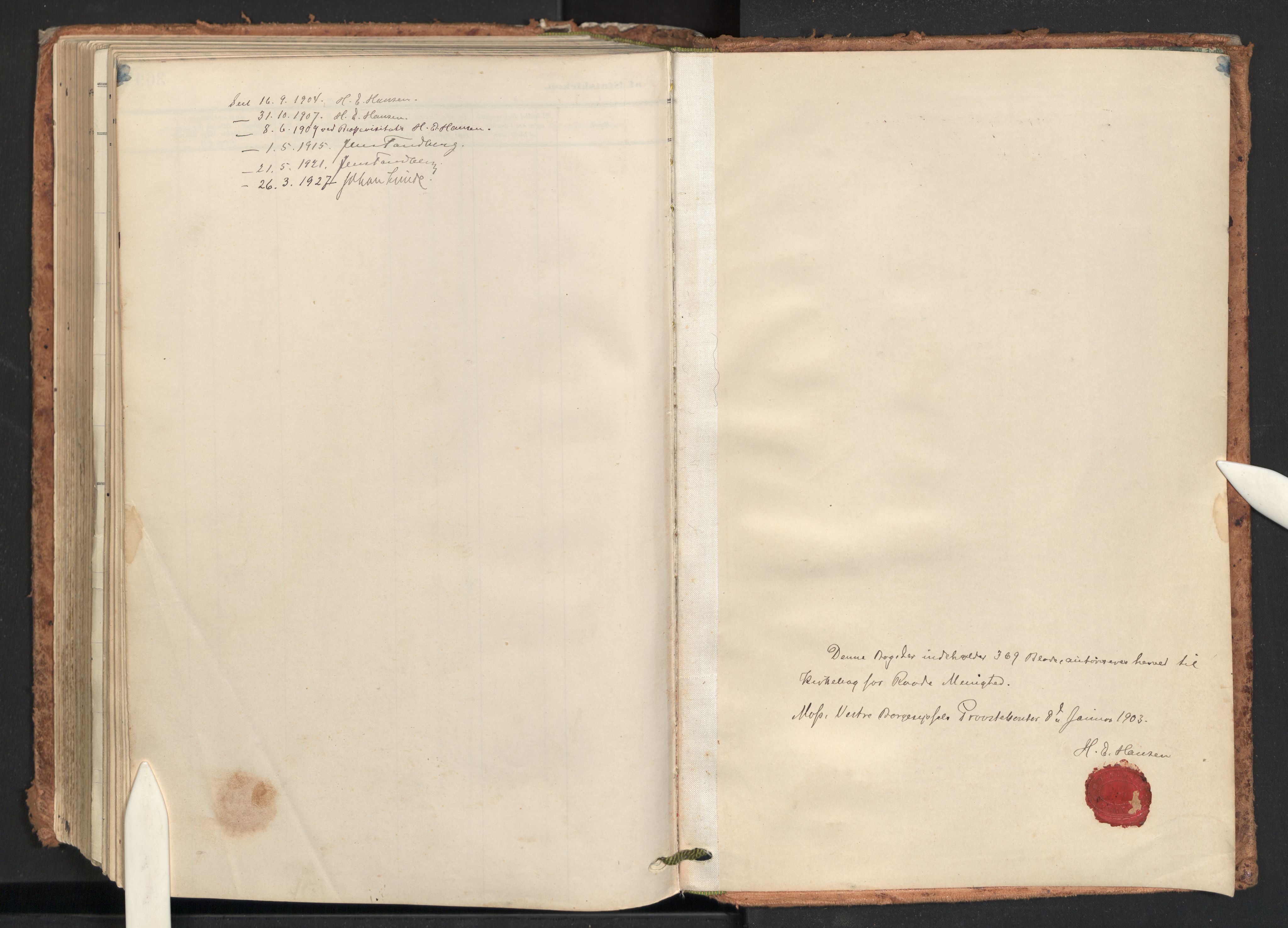 Råde prestekontor kirkebøker, AV/SAO-A-2009/F/Fa/L0008: Parish register (official) no. 8, 1903-1924
