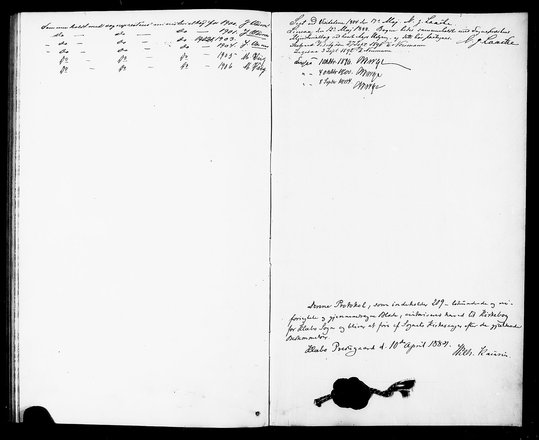 Ministerialprotokoller, klokkerbøker og fødselsregistre - Sør-Trøndelag, SAT/A-1456/618/L0452: Parish register (copy) no. 618C03, 1884-1906