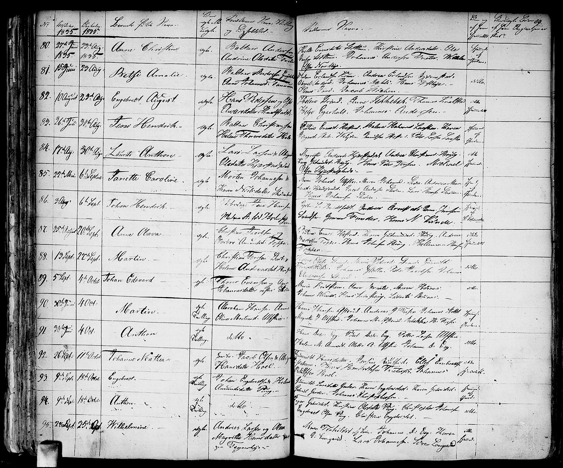 Vestby prestekontor Kirkebøker, AV/SAO-A-10893/F/Fa/L0006: Parish register (official) no. I 6, 1827-1849, p. 59