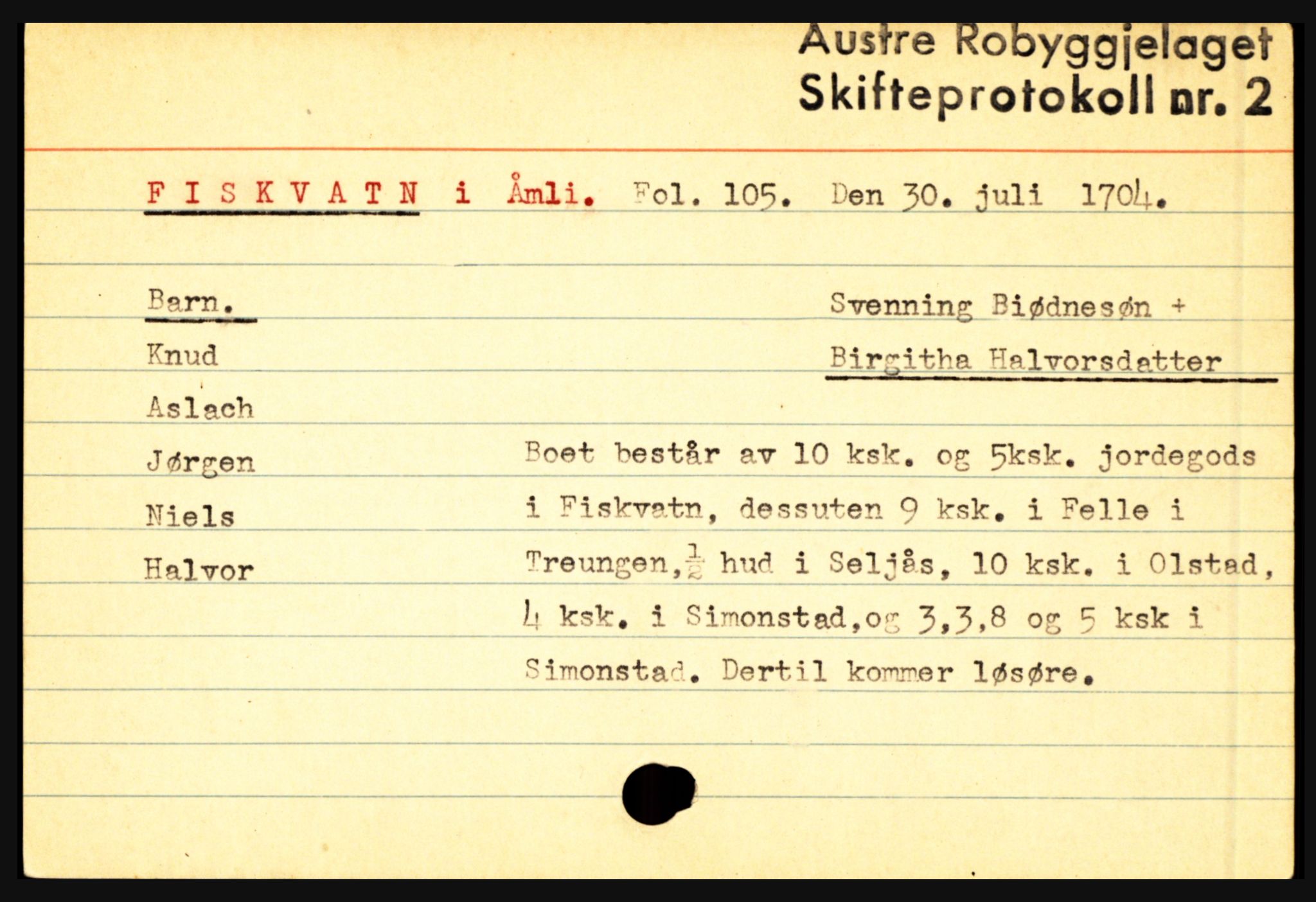 Østre Råbyggelag sorenskriveri, AV/SAK-1221-0016/H, p. 2793