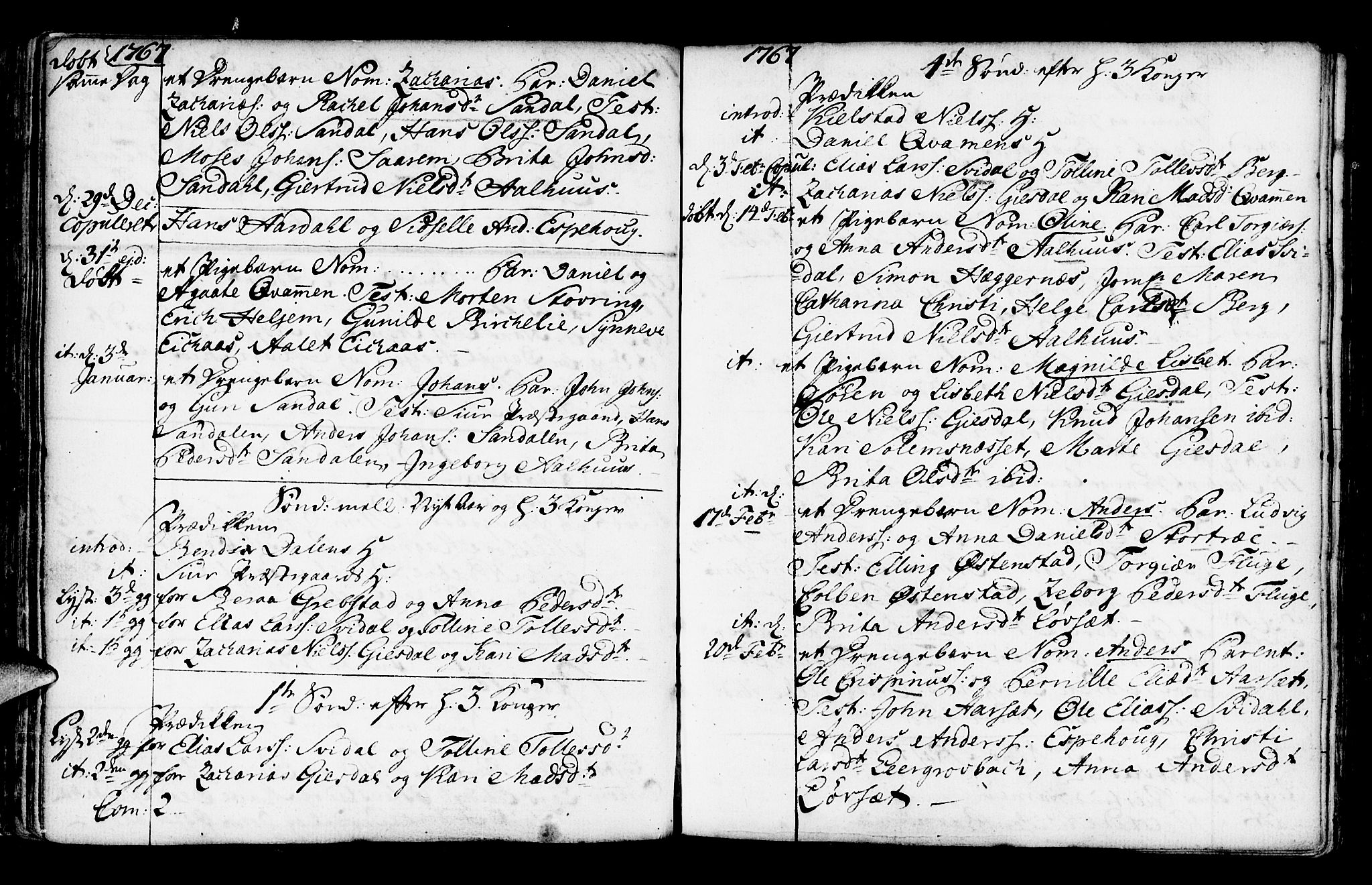 Jølster sokneprestembete, SAB/A-80701/H/Haa/Haaa/L0003: Parish register (official) no. A 3, 1748-1789, p. 114