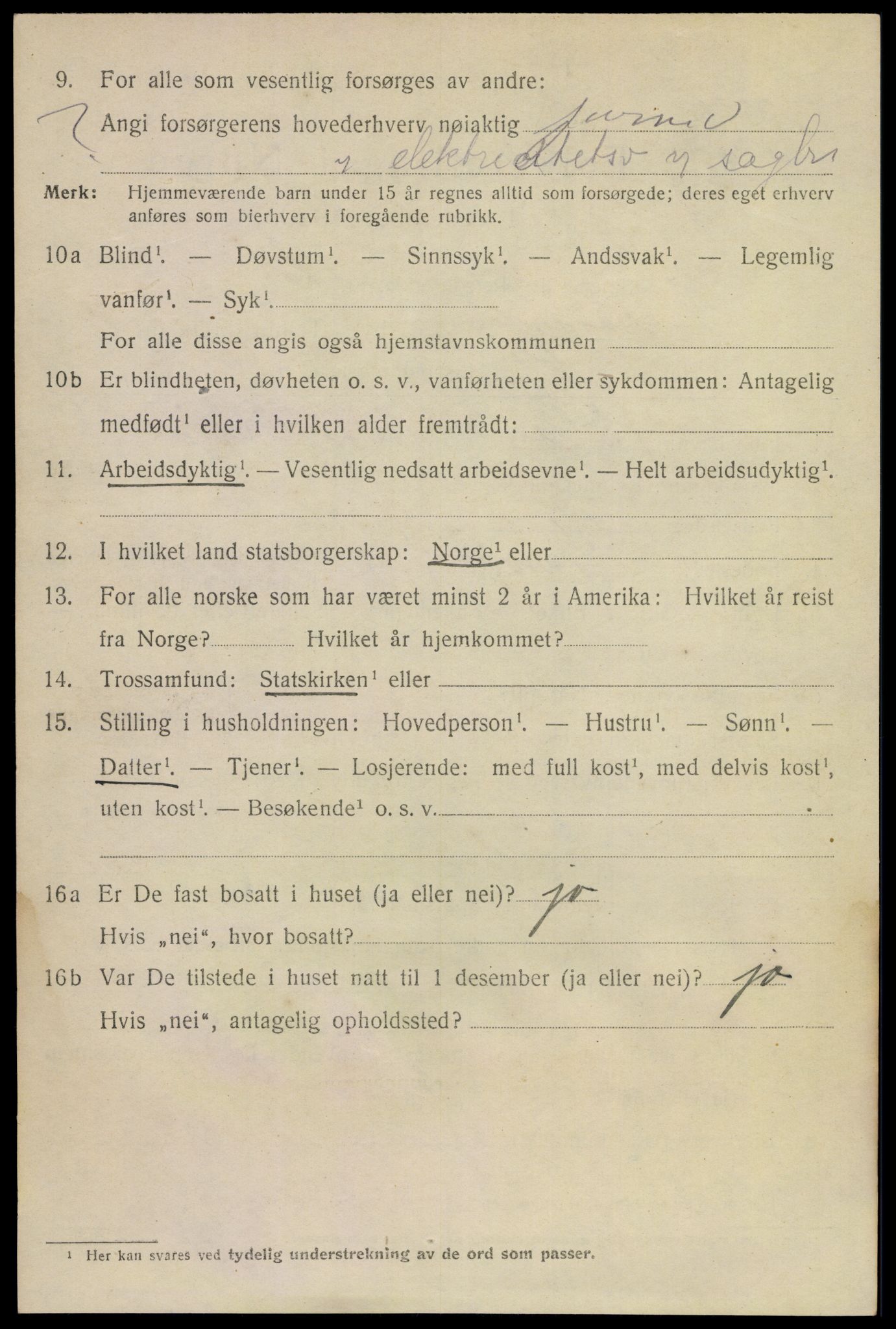 SAKO, 1920 census for Larvik, 1920, p. 21657