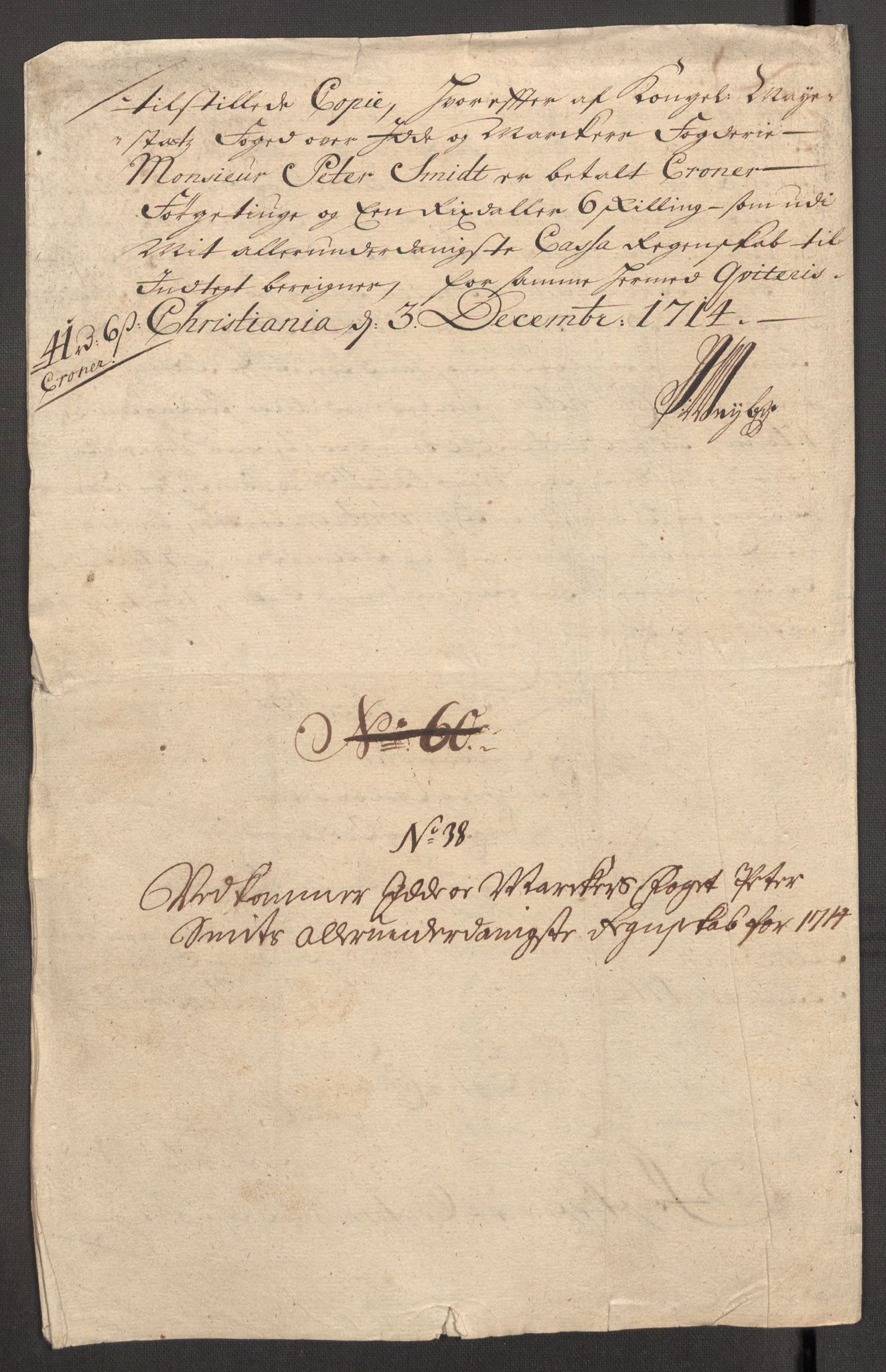 Rentekammeret inntil 1814, Reviderte regnskaper, Fogderegnskap, AV/RA-EA-4092/R01/L0022: Fogderegnskap Idd og Marker, 1713-1714, p. 516