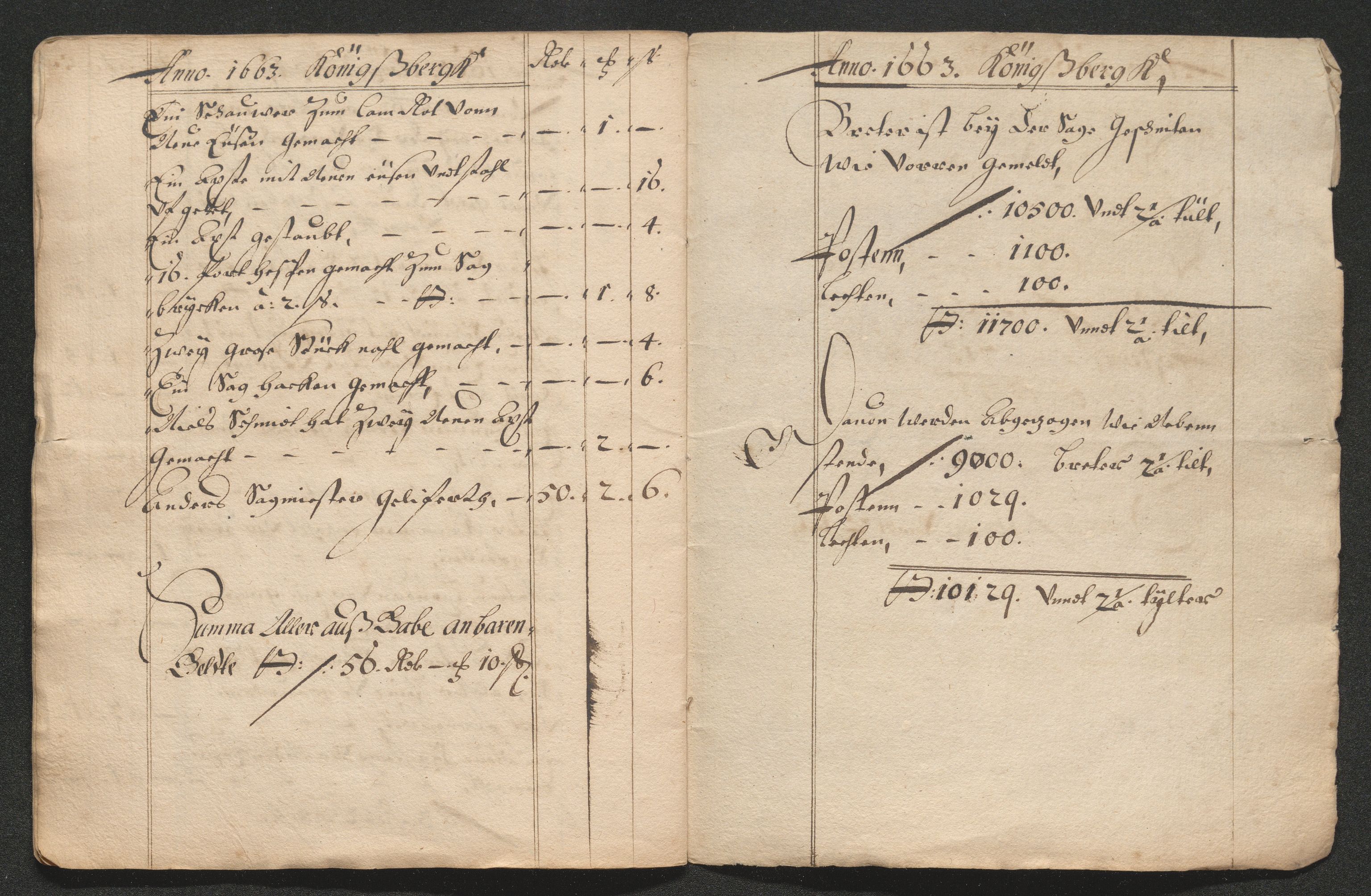 Kongsberg Sølvverk 1623-1816, AV/SAKO-EA-3135/001/D/Dc/Dcd/L0036: Utgiftsregnskap for gruver m.m., 1663-1664, p. 442