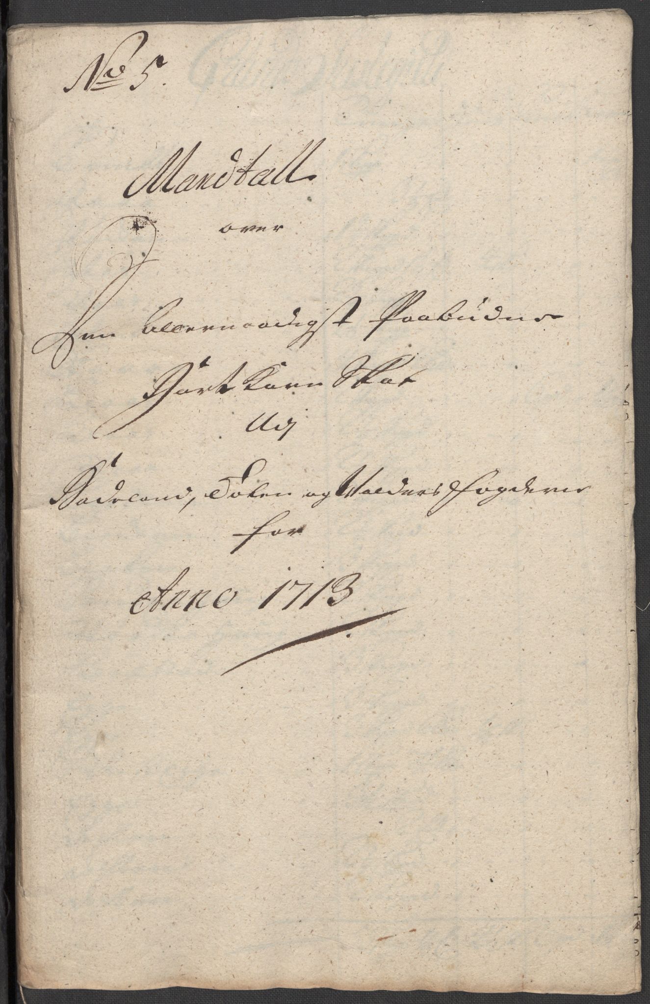 Rentekammeret inntil 1814, Reviderte regnskaper, Fogderegnskap, RA/EA-4092/R18/L1311: Fogderegnskap Hadeland, Toten og Valdres, 1713, p. 11