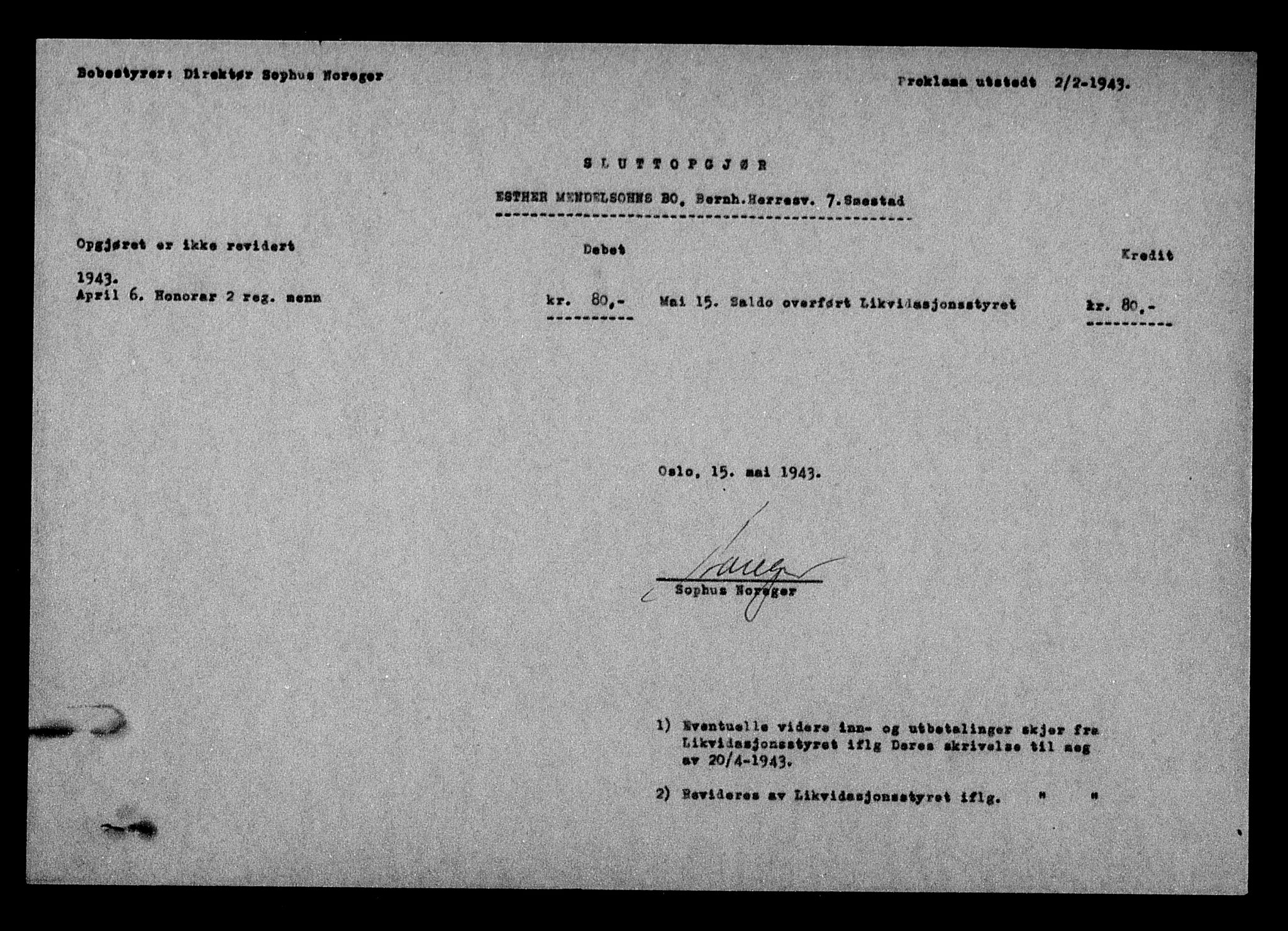 Justisdepartementet, Tilbakeføringskontoret for inndratte formuer, AV/RA-S-1564/H/Hc/Hcc/L0963: --, 1945-1947, p. 799