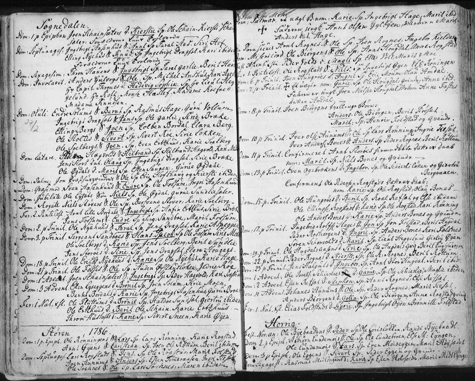 Ministerialprotokoller, klokkerbøker og fødselsregistre - Sør-Trøndelag, SAT/A-1456/687/L0991: Parish register (official) no. 687A02, 1747-1790, p. 132