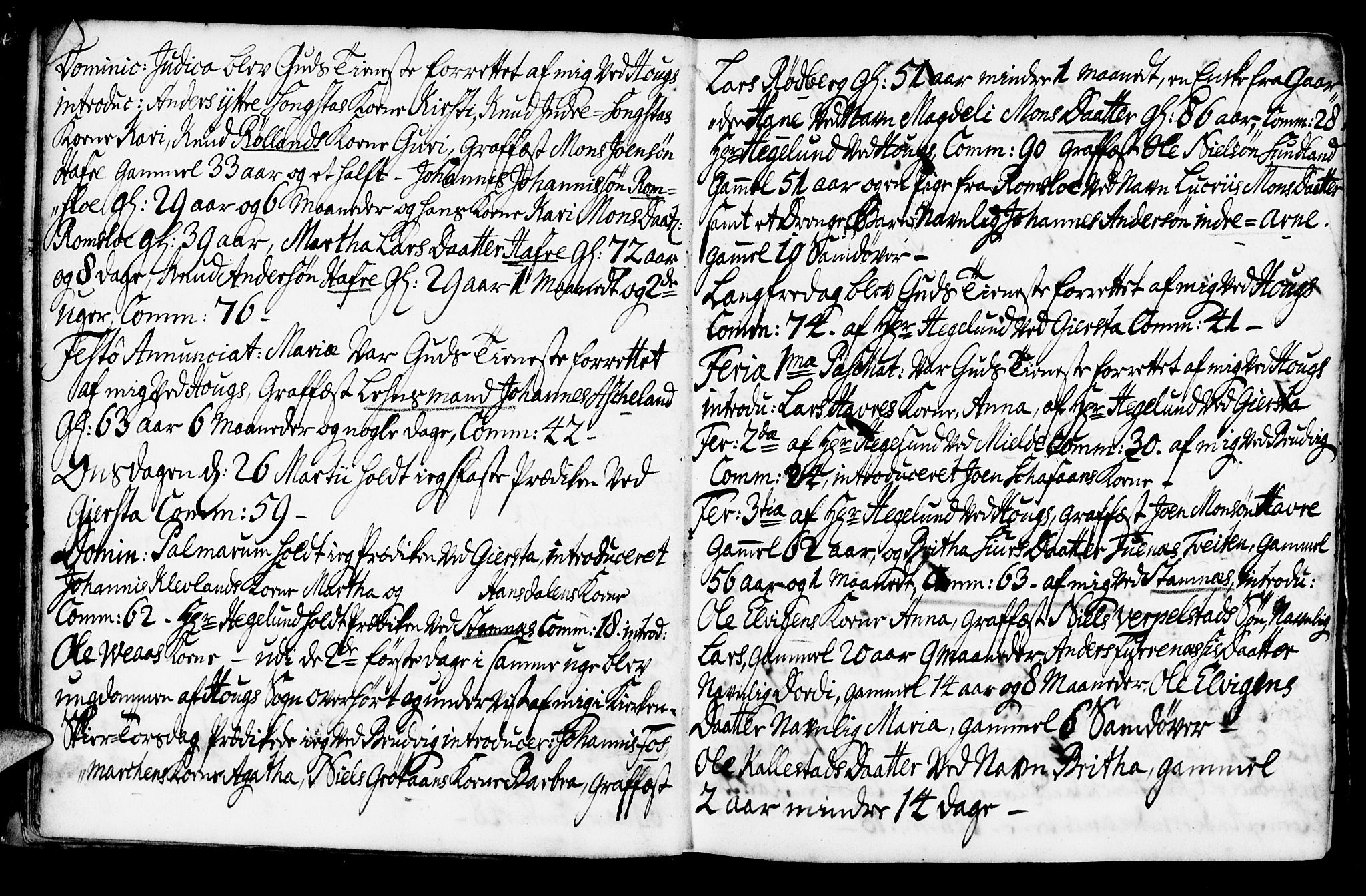 Haus sokneprestembete, AV/SAB-A-75601/H/Haa: Parish register (official) no. A 7, 1748-1766, p. 13