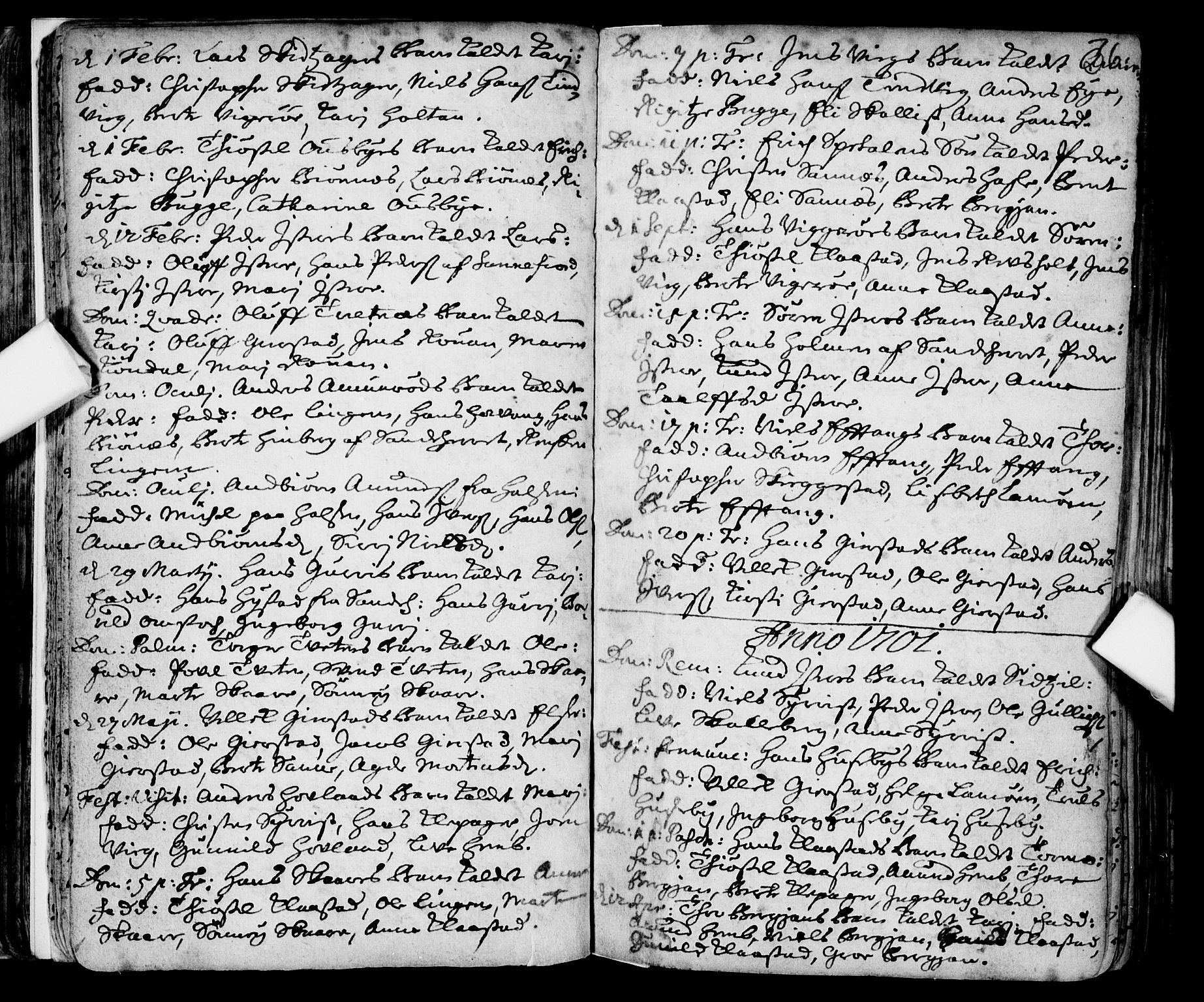 Tjølling kirkebøker, SAKO/A-60/F/Fa/L0001: Parish register (official) no. 1, 1670-1716, p. 36