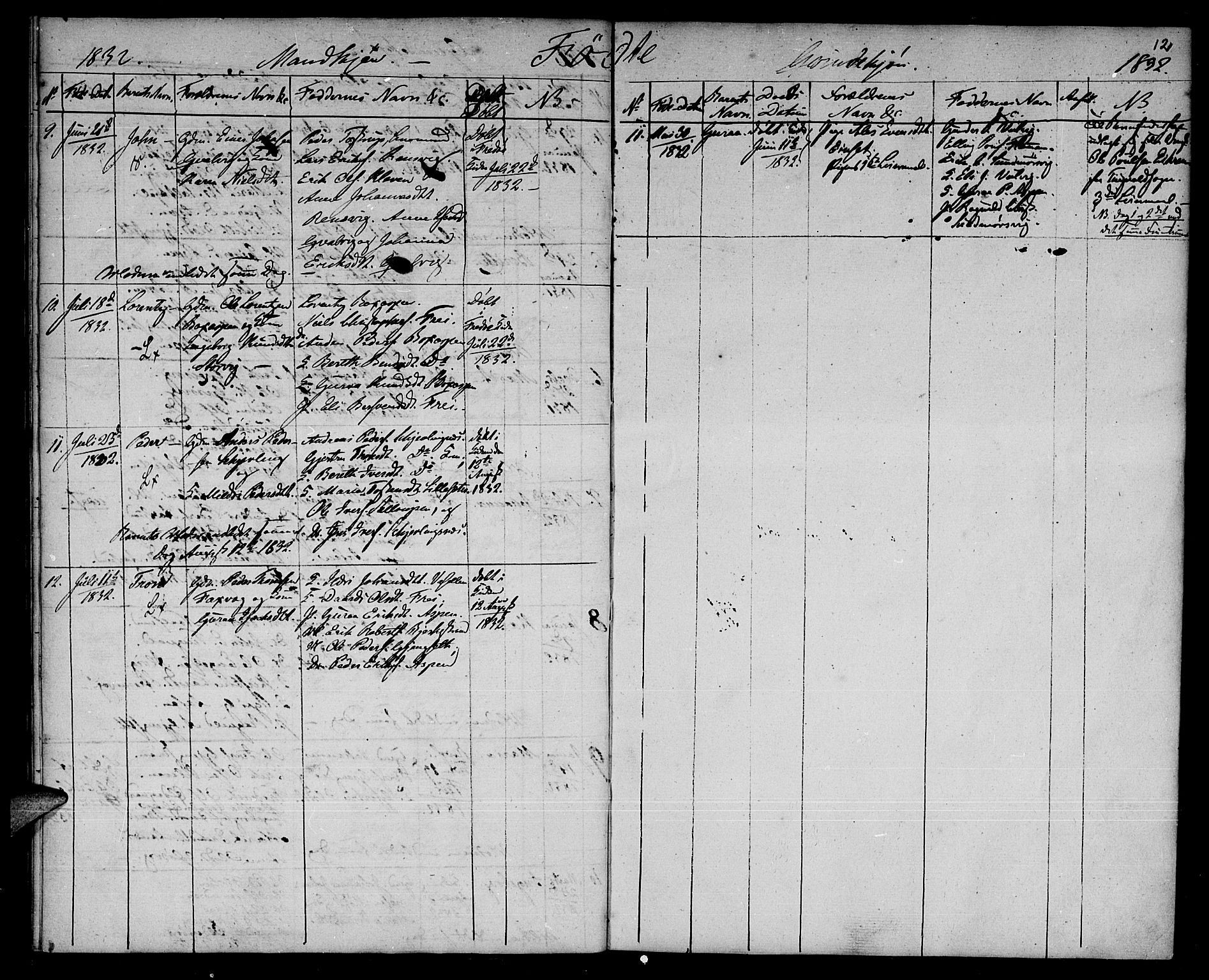 Ministerialprotokoller, klokkerbøker og fødselsregistre - Møre og Romsdal, AV/SAT-A-1454/573/L0872: Parish register (official) no. 573A02, 1828-1832, p. 12