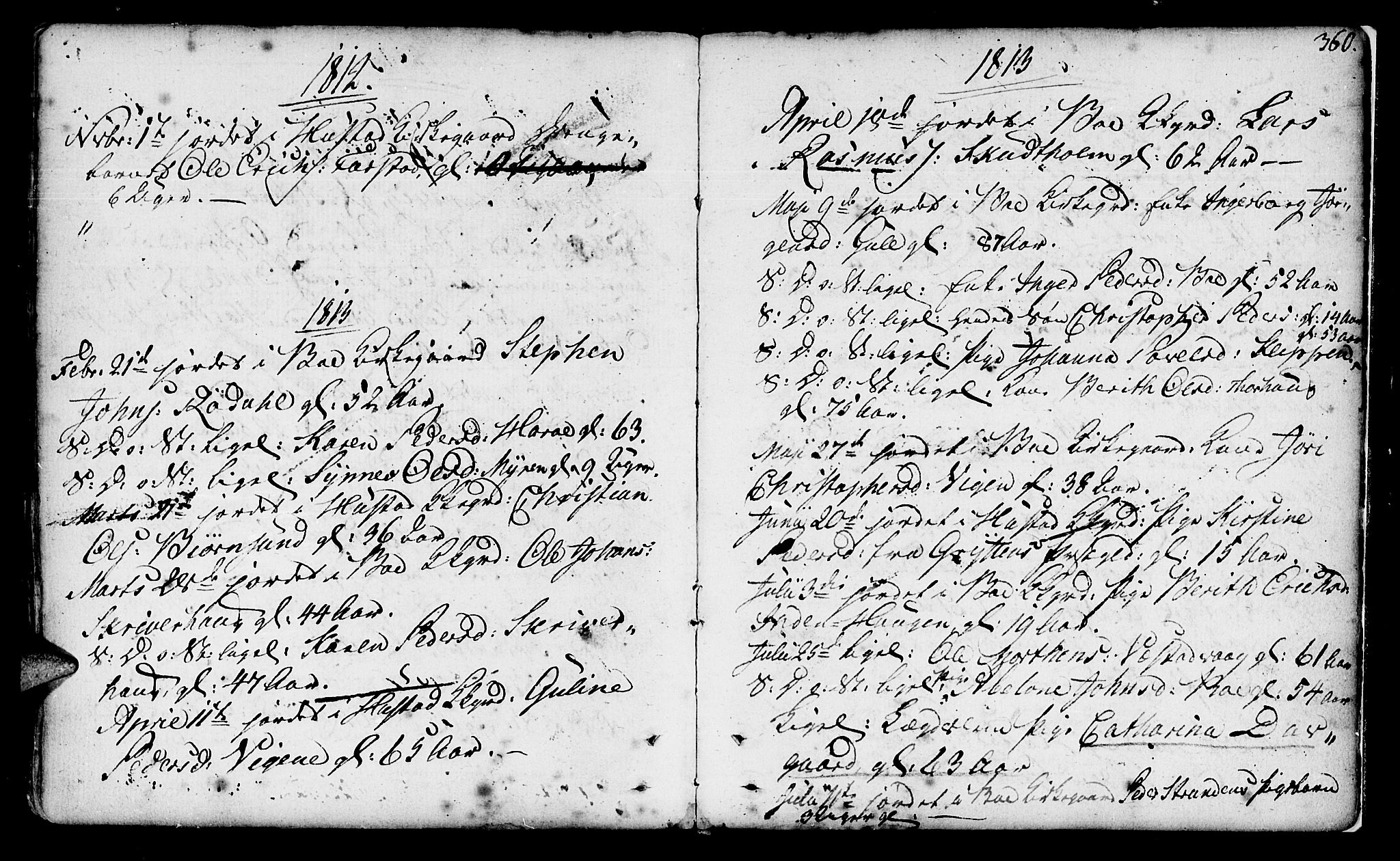 Ministerialprotokoller, klokkerbøker og fødselsregistre - Møre og Romsdal, SAT/A-1454/566/L0761: Parish register (official) no. 566A02 /1, 1767-1817, p. 360
