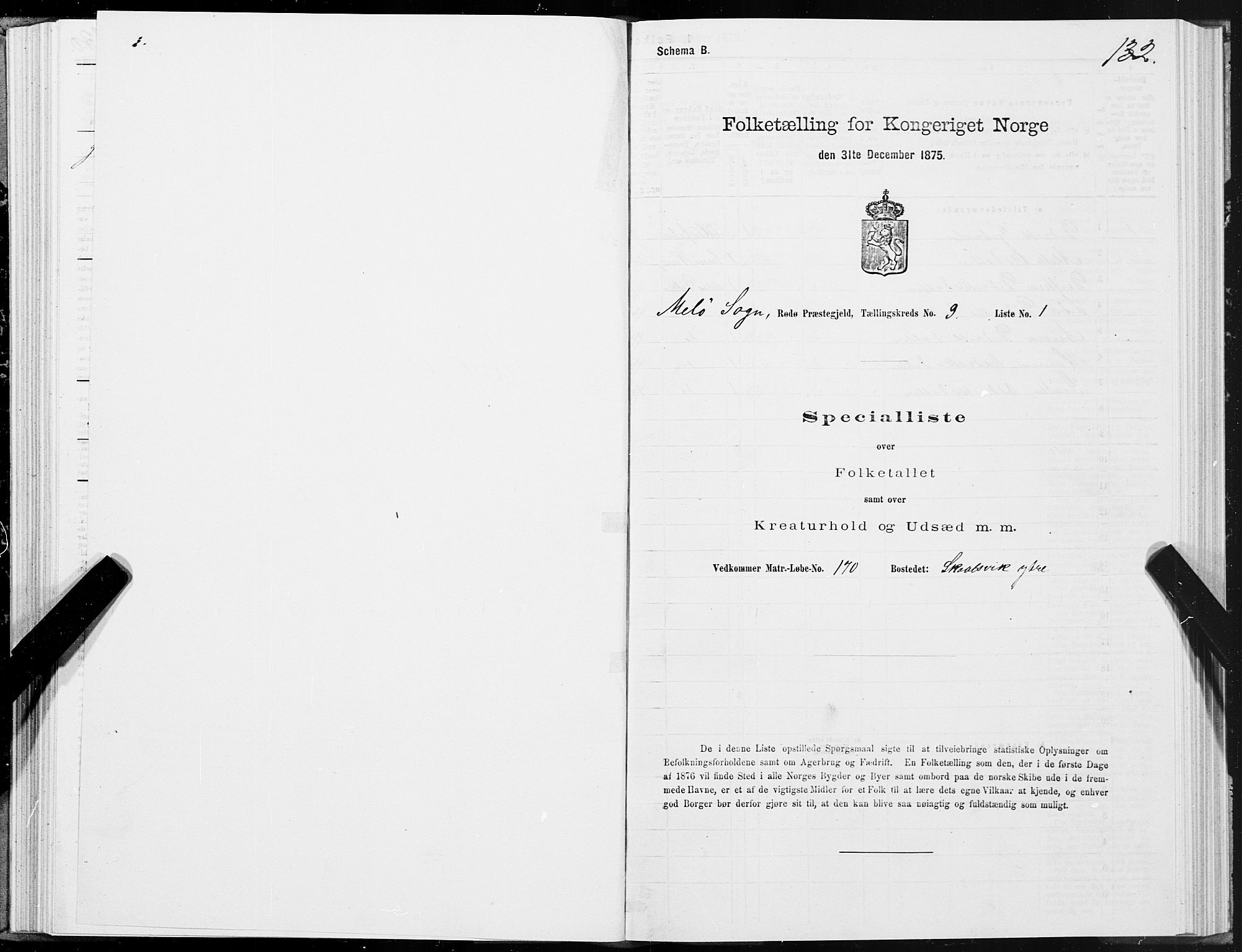 SAT, 1875 census for 1836P Rødøy, 1875, p. 4132