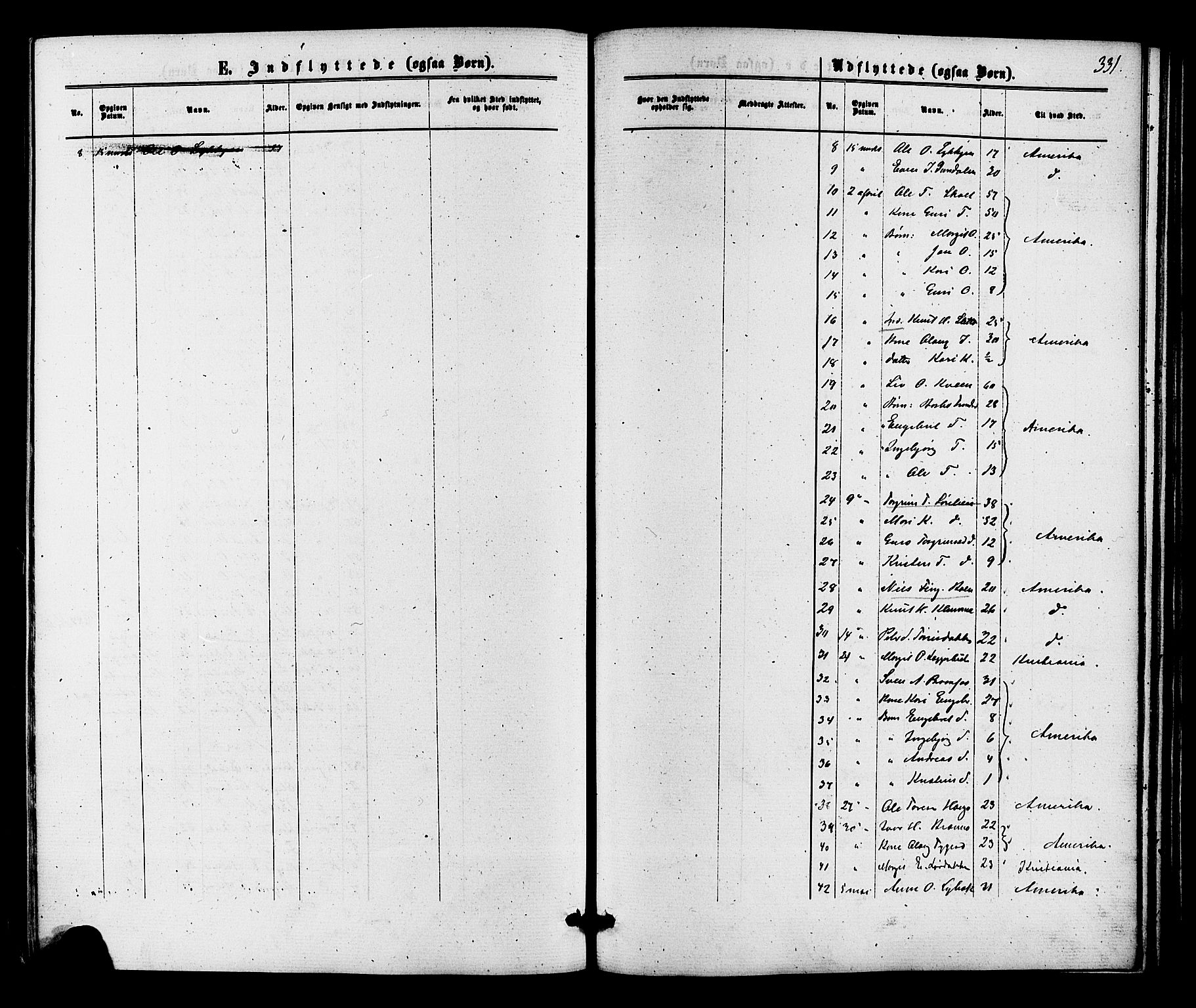 Gol kirkebøker, AV/SAKO-A-226/F/Fa/L0004: Parish register (official) no. I 4, 1876-1886, p. 331