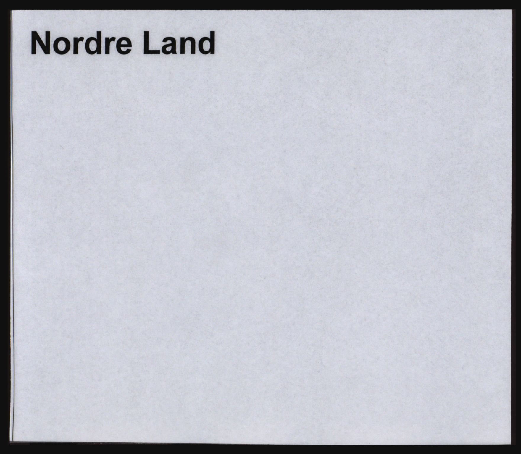 Norges Brannkasse, Nordre Land, SAH/NBRANL-053, p. 1