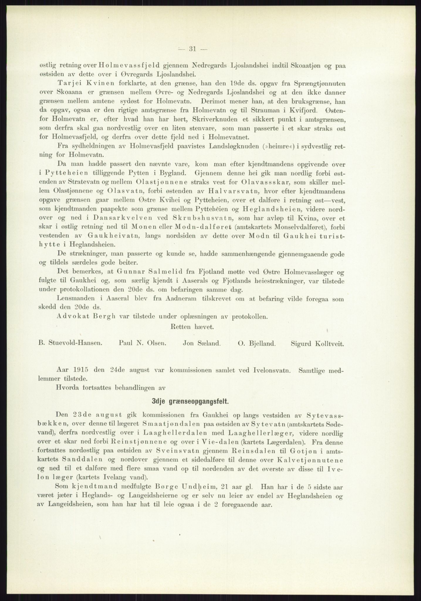 Høyfjellskommisjonen, AV/RA-S-1546/X/Xa/L0001: Nr. 1-33, 1909-1953, p. 1277