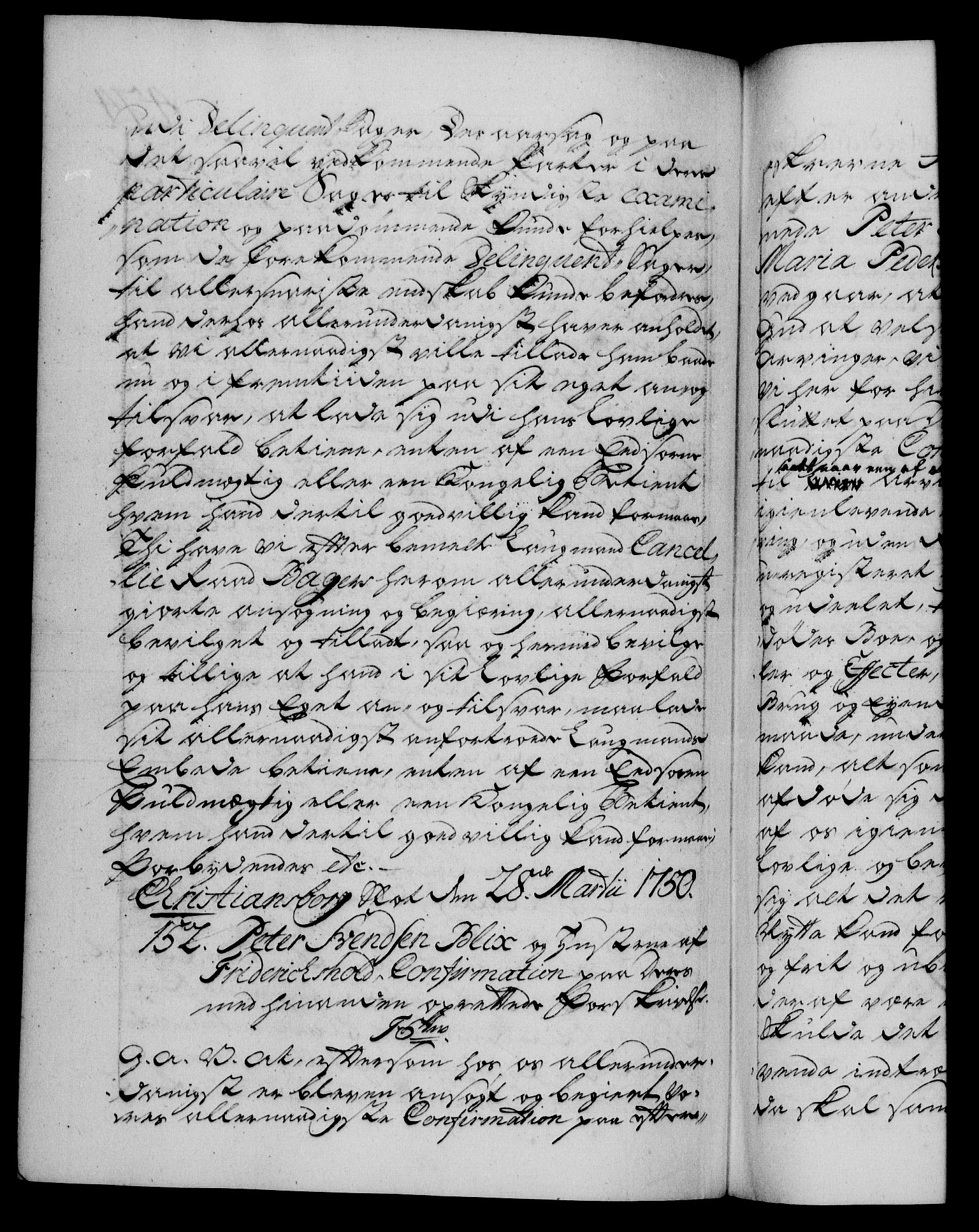 Danske Kanselli 1572-1799, RA/EA-3023/F/Fc/Fca/Fcaa/L0036: Norske registre, 1749-1750, p. 474b