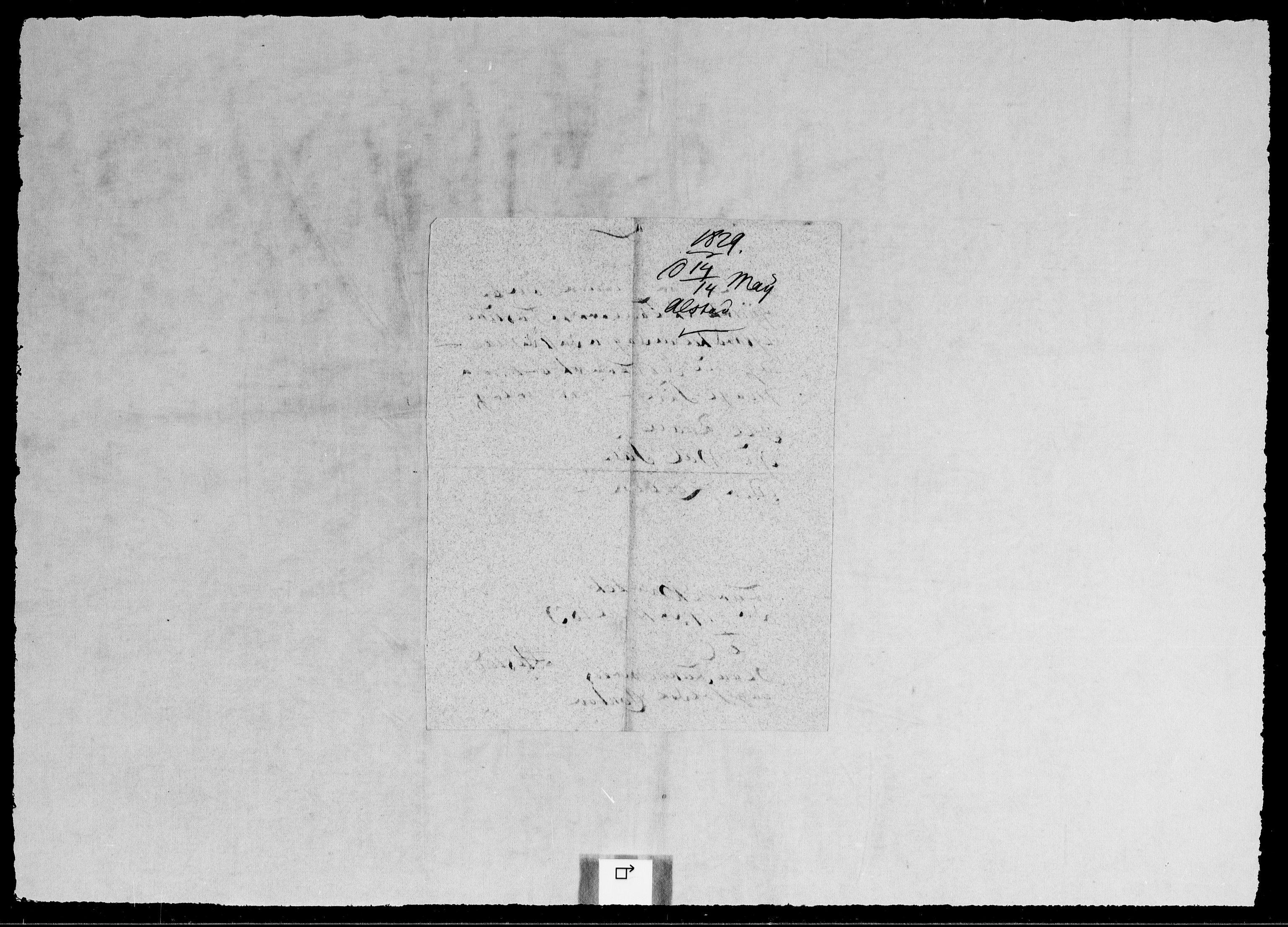 Modums Blaafarveværk, RA/PA-0157/G/Gb/L0101/0001: -- / Innkomne brev A - M, 1828-1829, p. 4