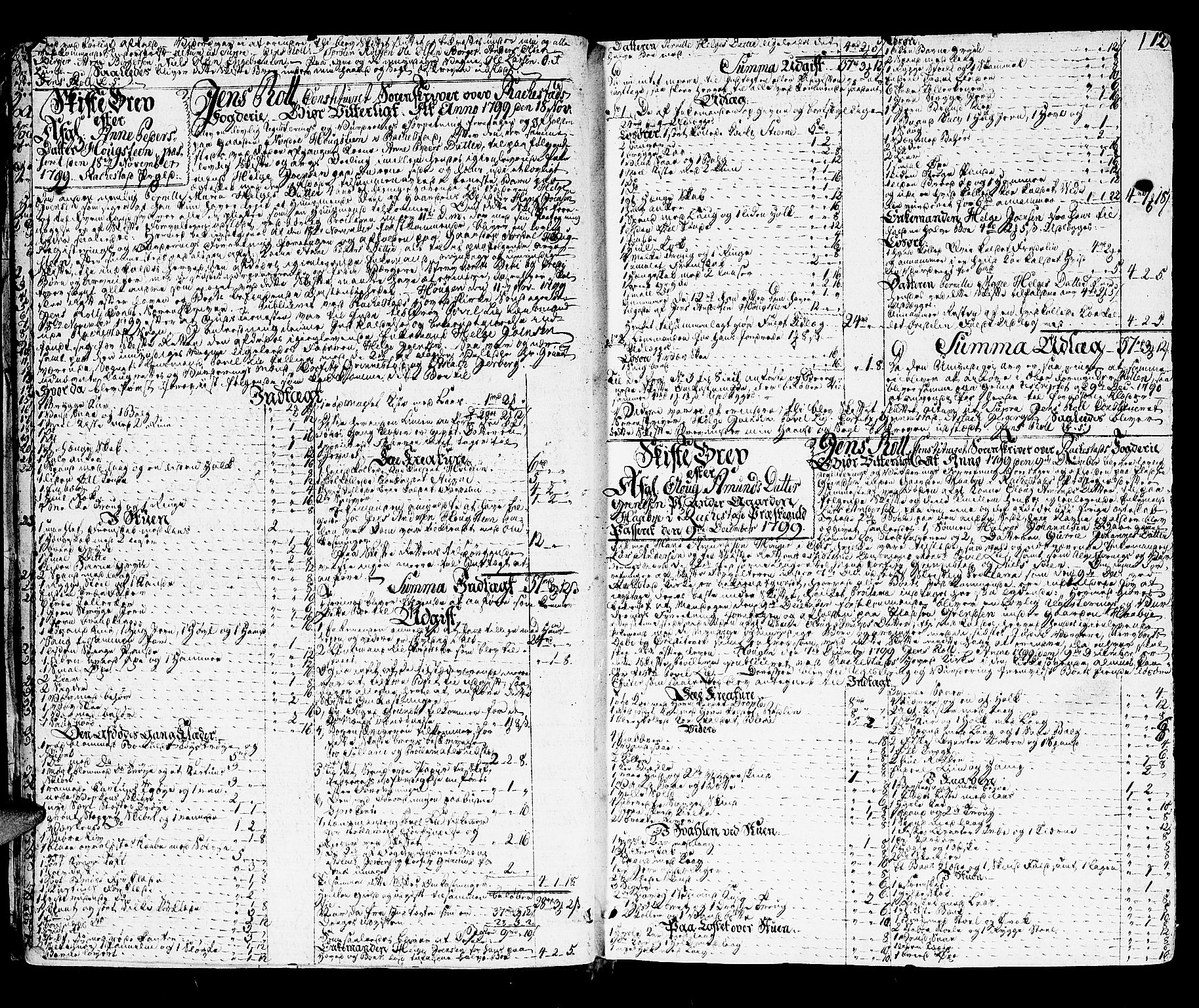 Rakkestad sorenskriveri, AV/SAO-A-10686/H/Hb/L0006: Skifteprotokoller, 1799-1807, p. 11b-12a