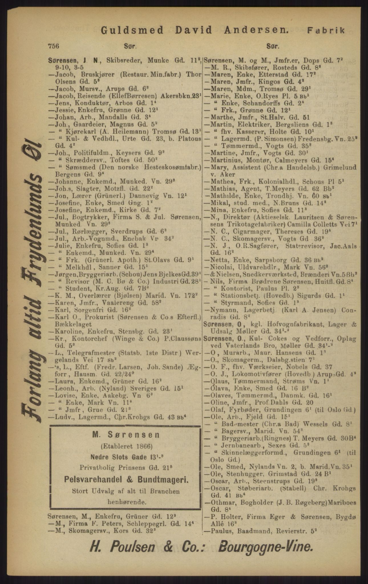 Kristiania/Oslo adressebok, PUBL/-, 1902, p. 756