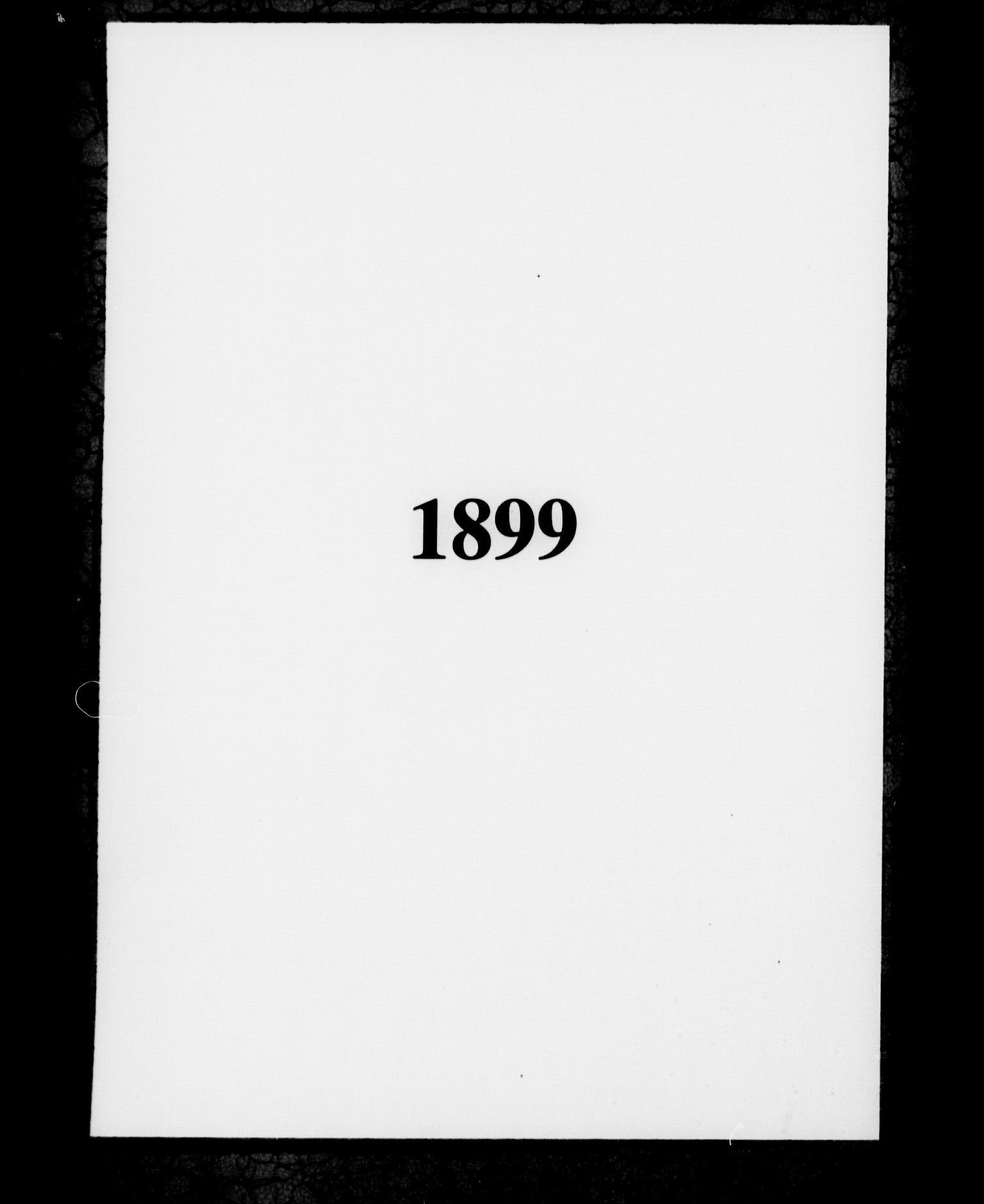 Fattigvesenet, OBA/A-20045/Fb/L0019: Hjemstavnsregister, 1899, p. 1