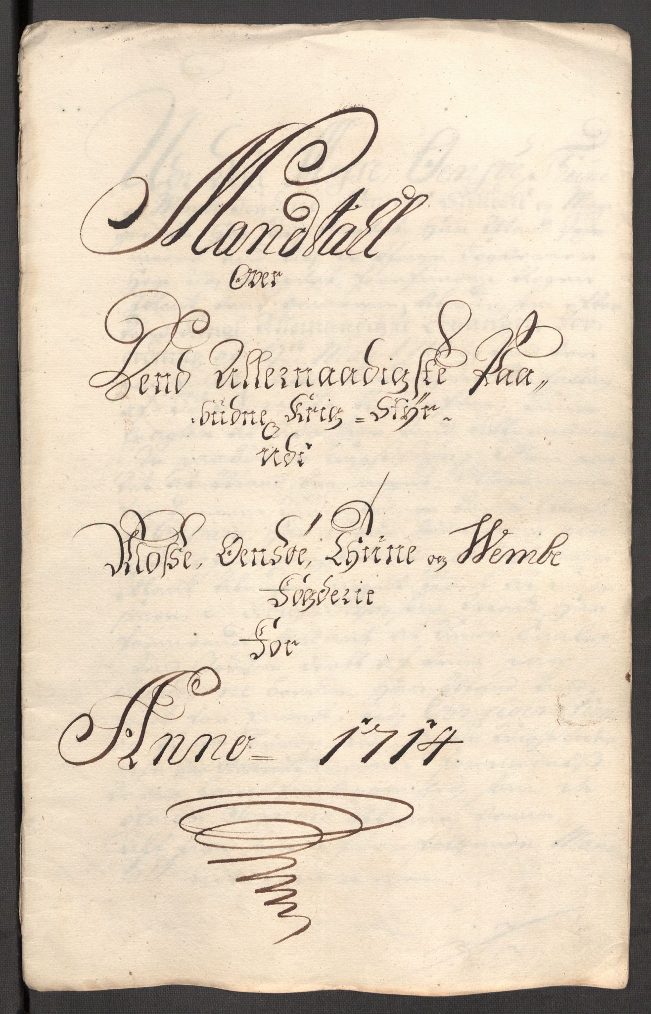 Rentekammeret inntil 1814, Reviderte regnskaper, Fogderegnskap, AV/RA-EA-4092/R04/L0138: Fogderegnskap Moss, Onsøy, Tune, Veme og Åbygge, 1713-1714, p. 391