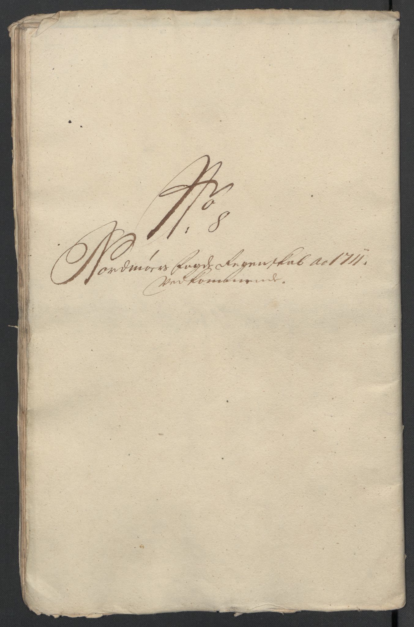 Rentekammeret inntil 1814, Reviderte regnskaper, Fogderegnskap, RA/EA-4092/R56/L3745: Fogderegnskap Nordmøre, 1711, p. 223
