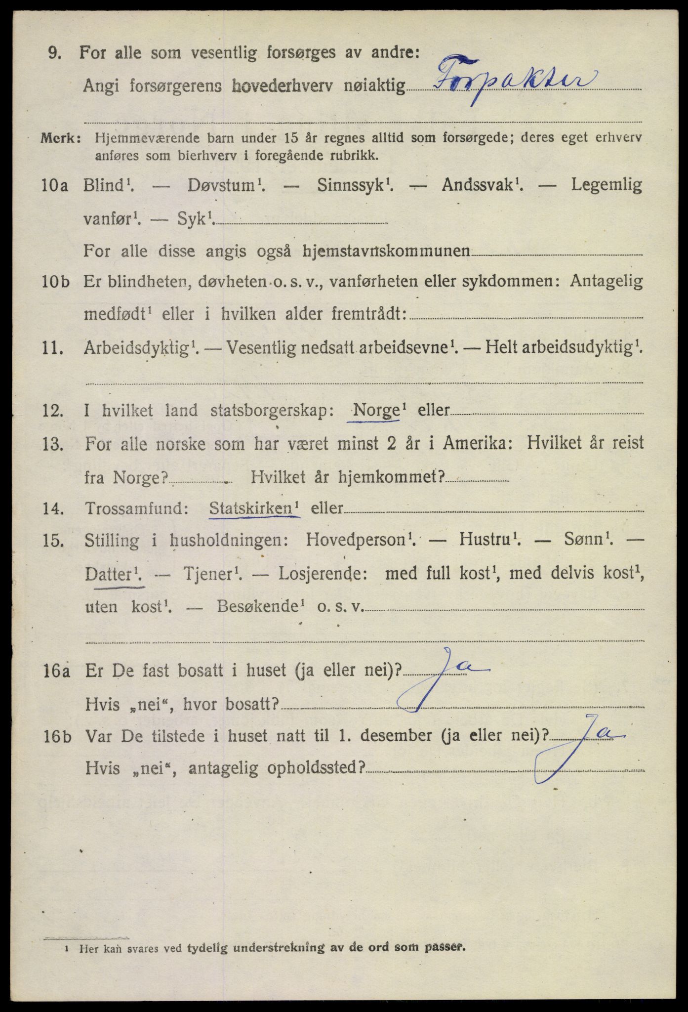 SAKO, 1920 census for Skoger, 1920, p. 2014